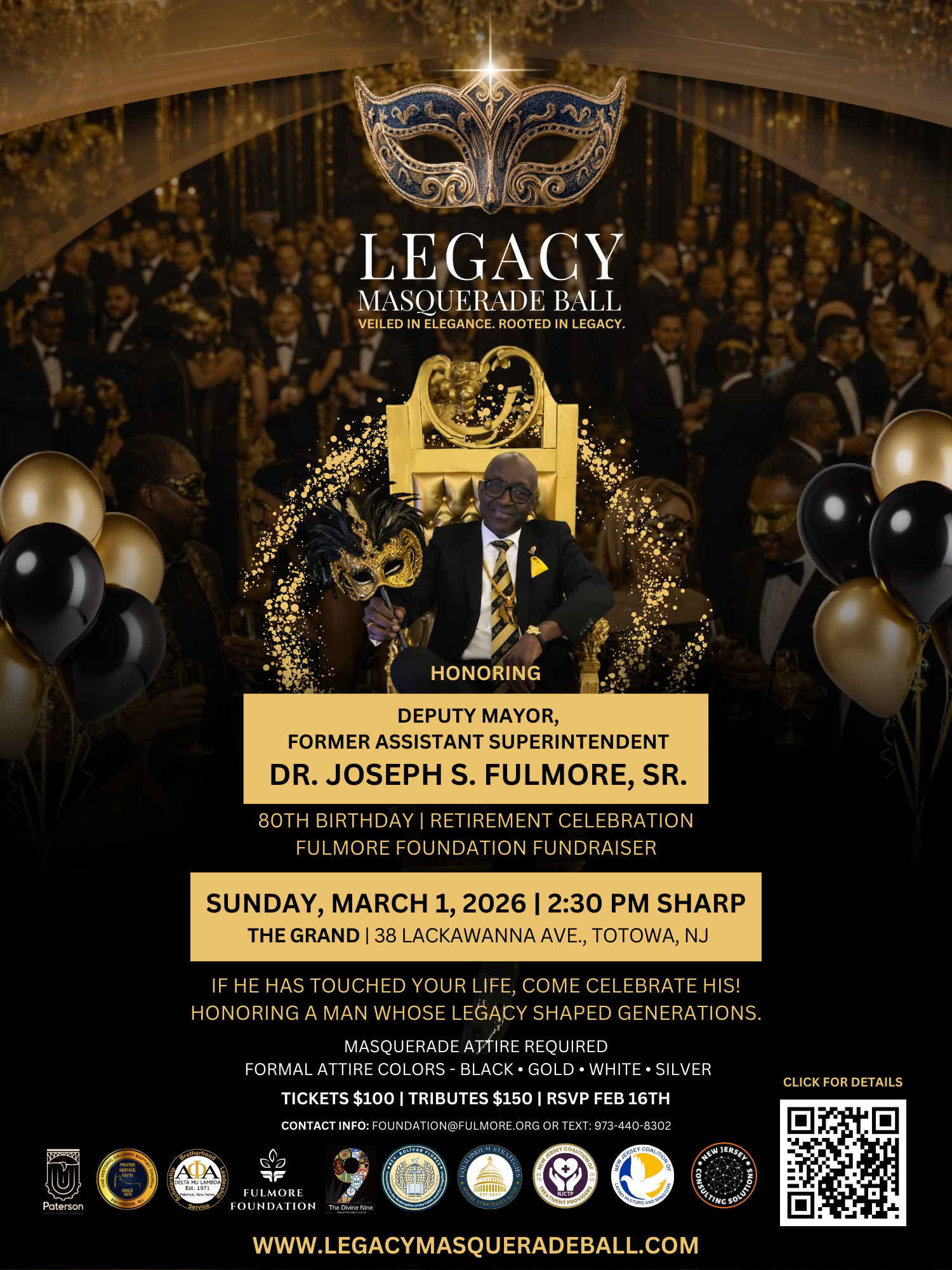 Campaign cover image for Legacy Masquerade Ball