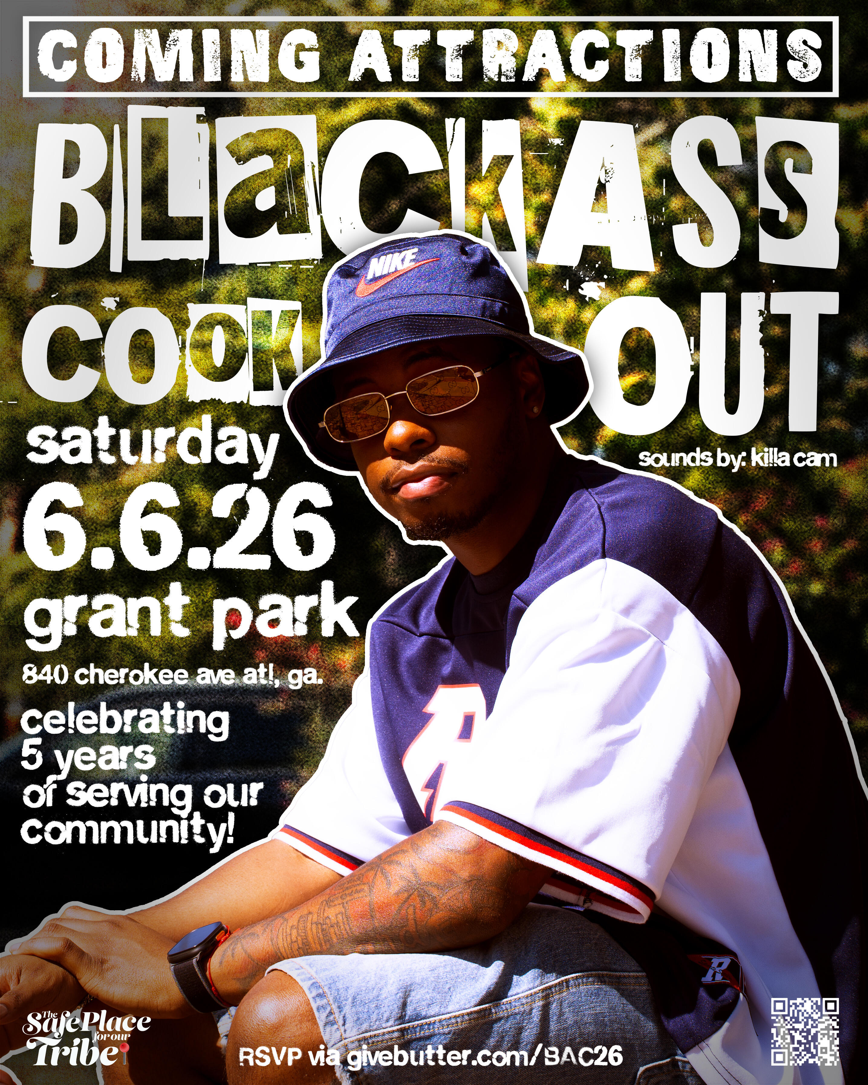 Campaign cover image for Black Ass Cookout 2026