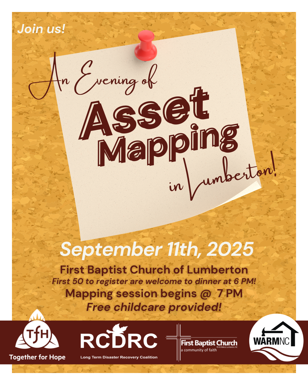 Campaign cover image for An Evening of Asset Mapping in Lumberton, NC!