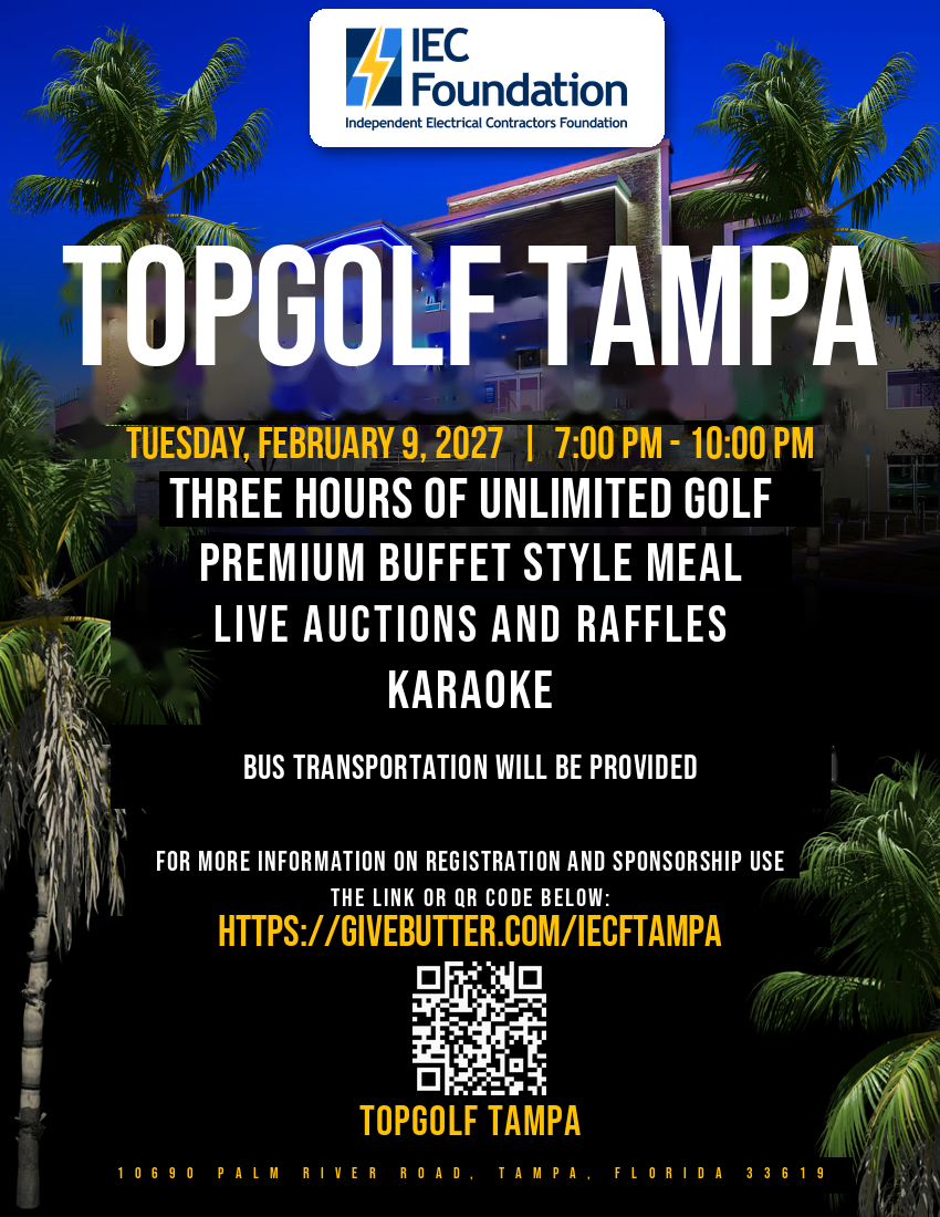 Campaign cover image for IEC Foundation TopGolf Tampa