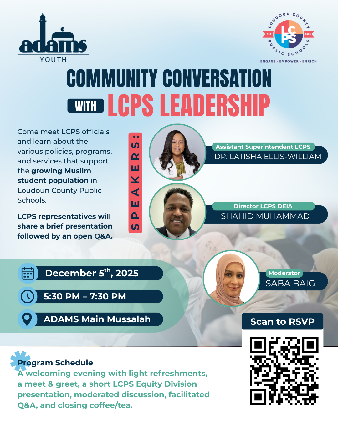 Campaign cover image for Community Conversation with LCPS Leadership