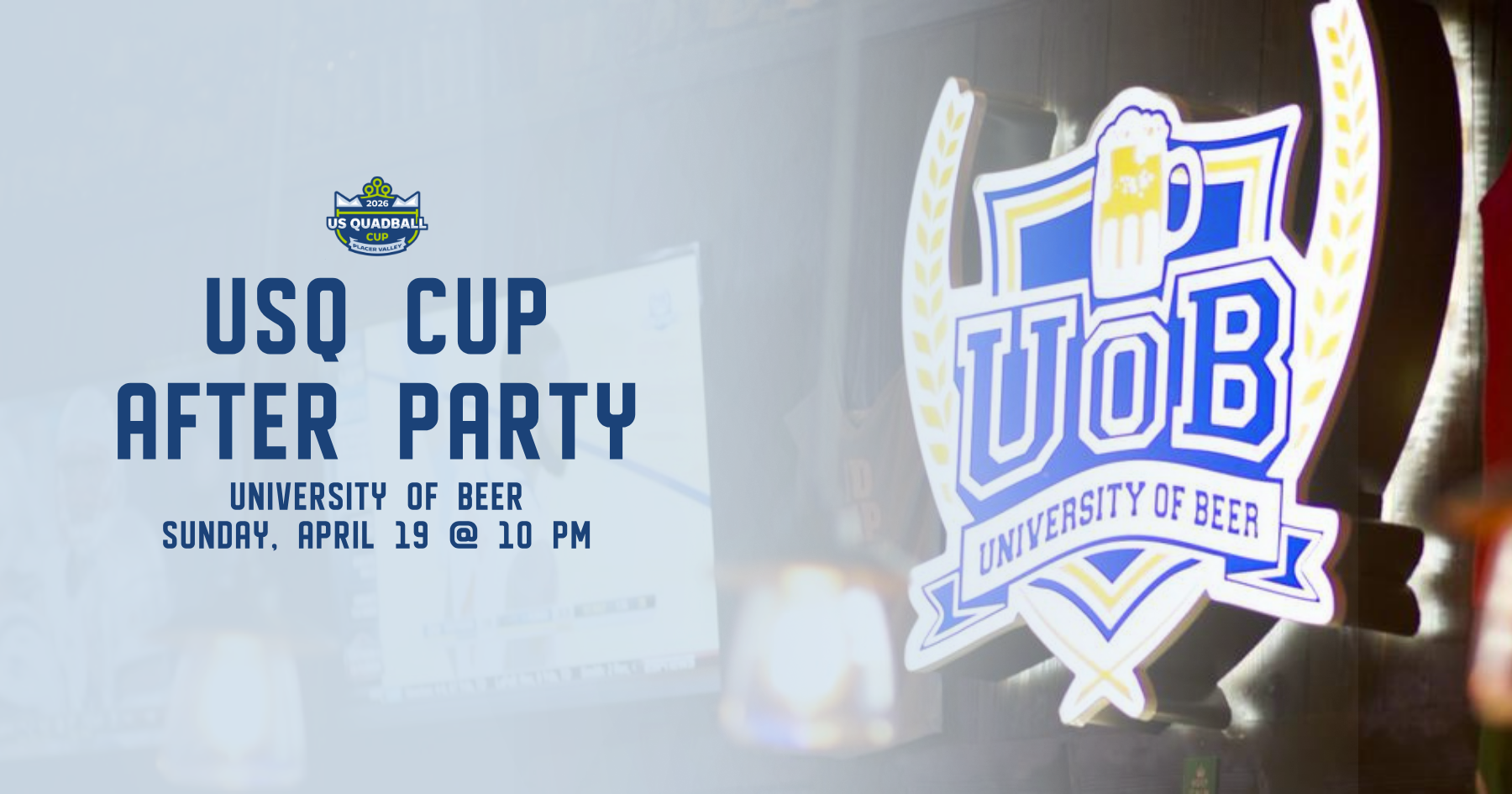 Campaign cover image for 2026 US Quadball Cup After Party