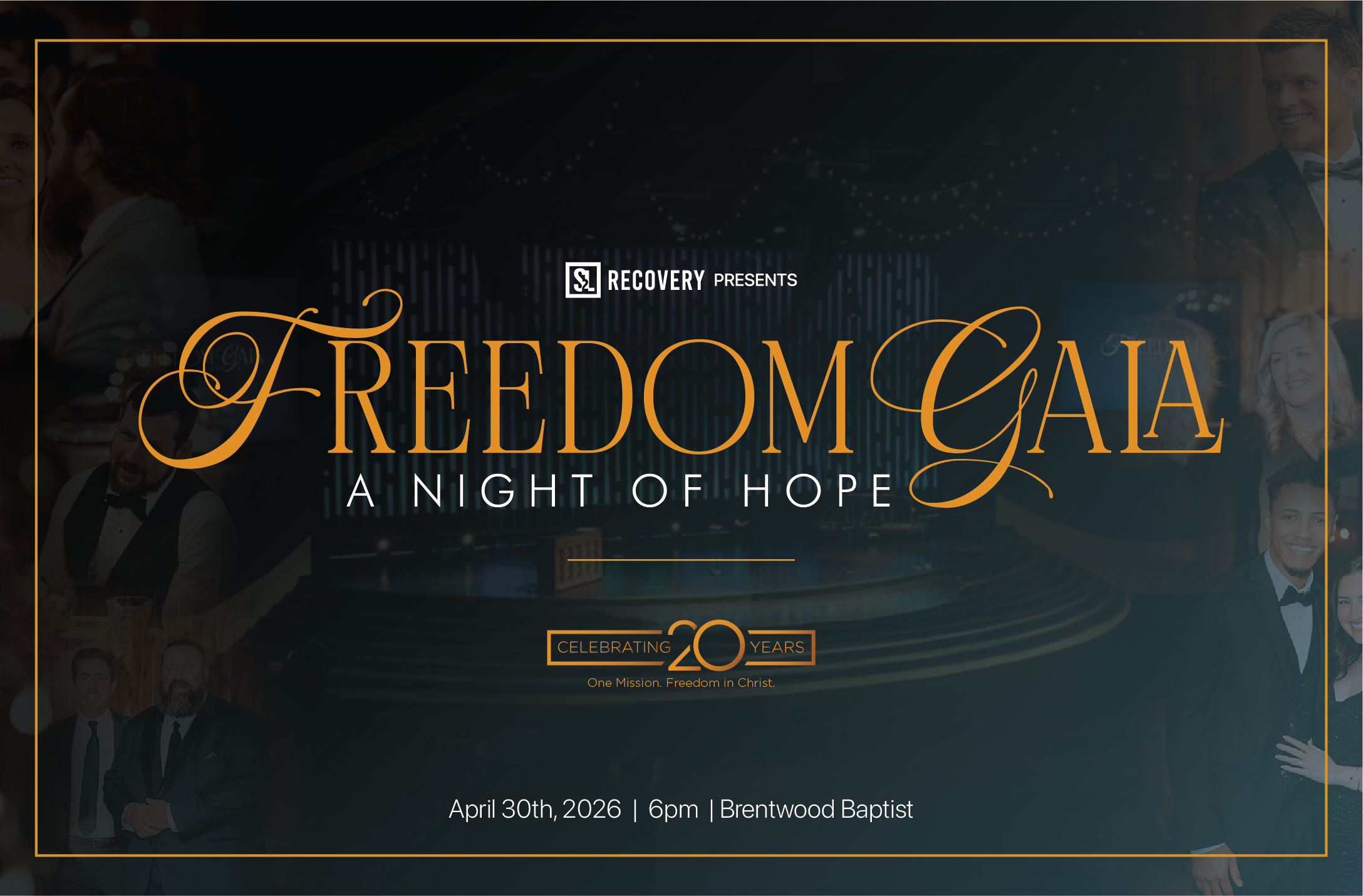 Campaign cover image for 2026 Freedom Gala Night of Hope