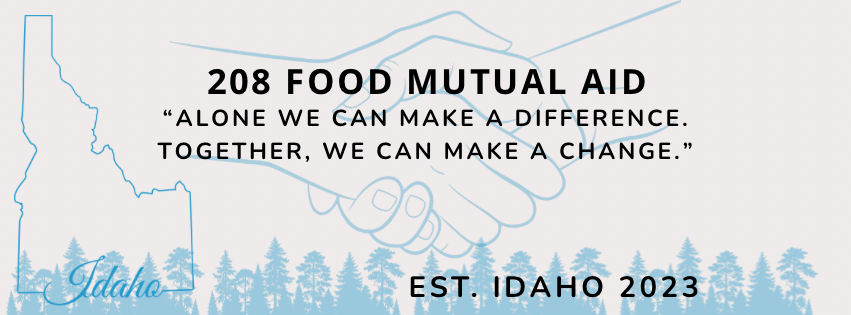 Campaign cover image for 208 Food Mutual Aid Community Fund