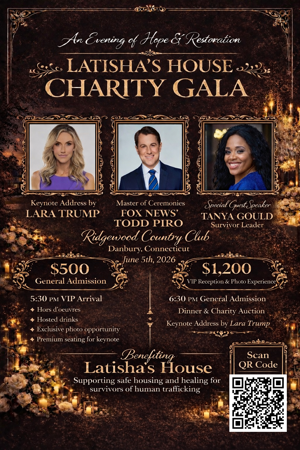Campaign cover image for Latisha's House Charity Gala
