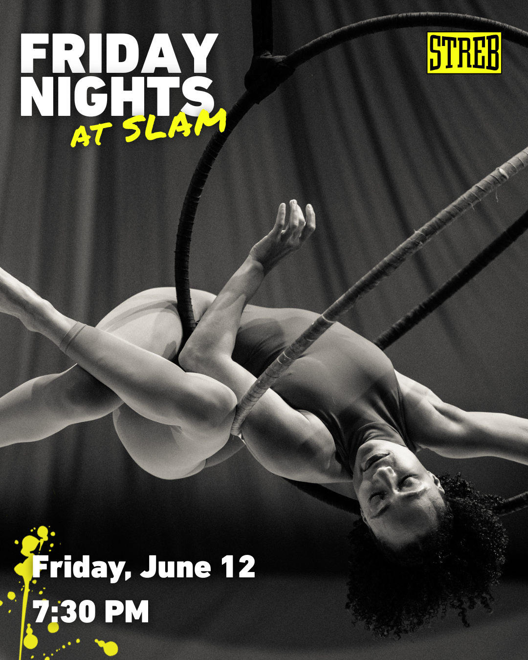 Campaign cover image for Friday Nights at SLAM - June 12, 2026, 7:30pm