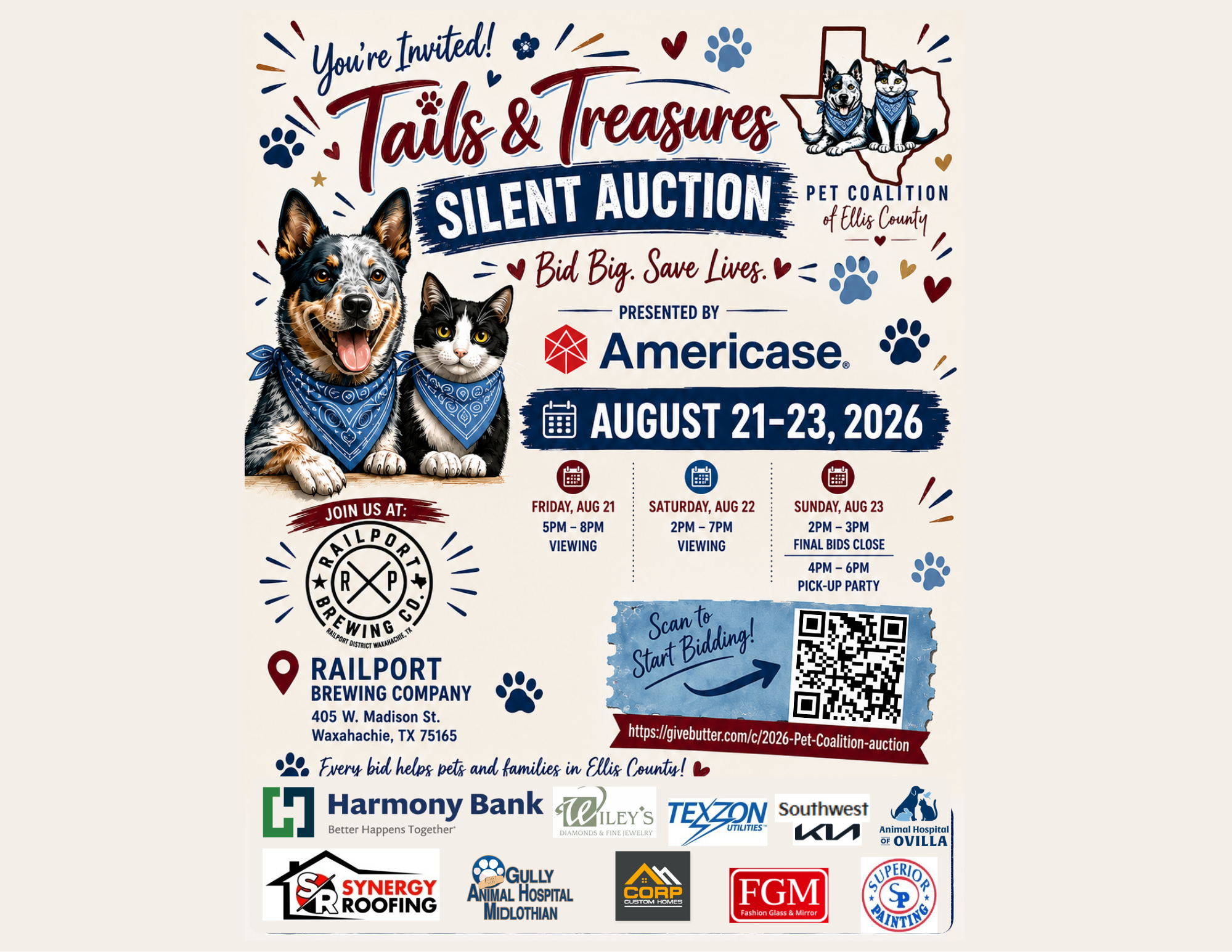 Campaign cover image for 2026 Tails & Treasures Auction