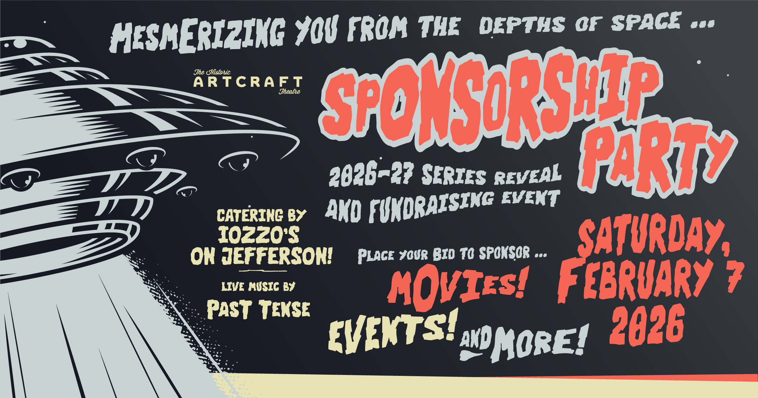 Campaign cover image for The 2026 Artcraft Theatre / FHI Sponsorship Party and Fundraiser