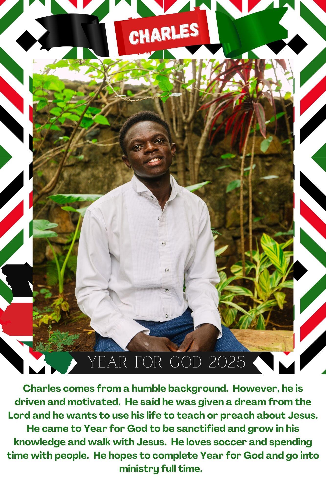 Campaign cover for Year for God - Charles