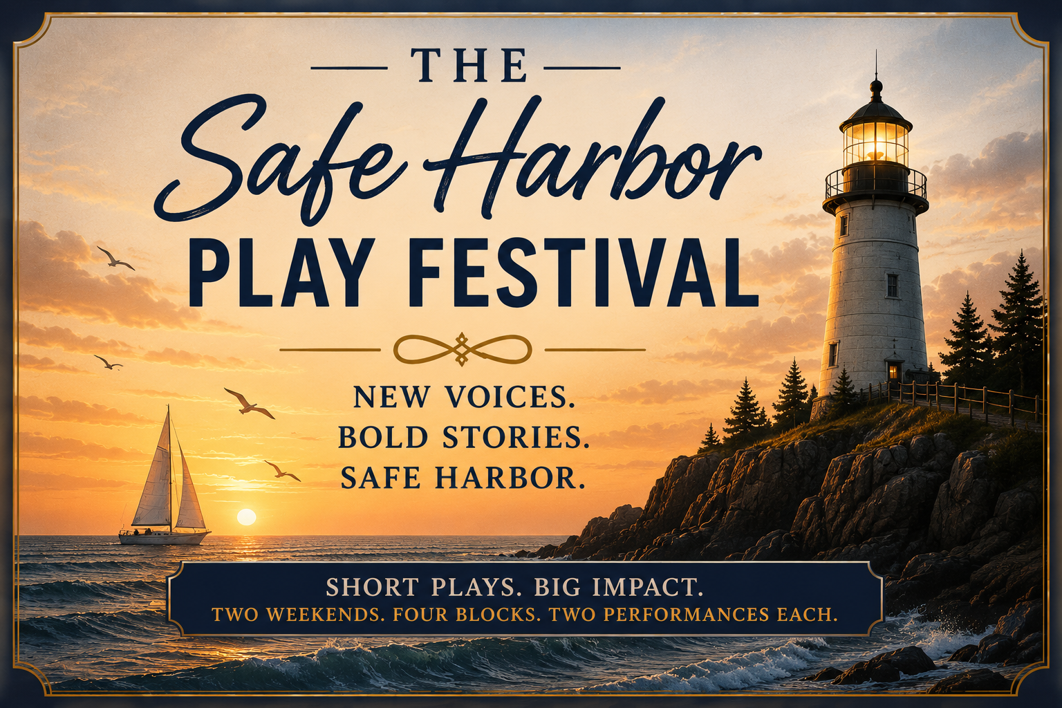 Campaign cover image for Safe Harbor Play Festival