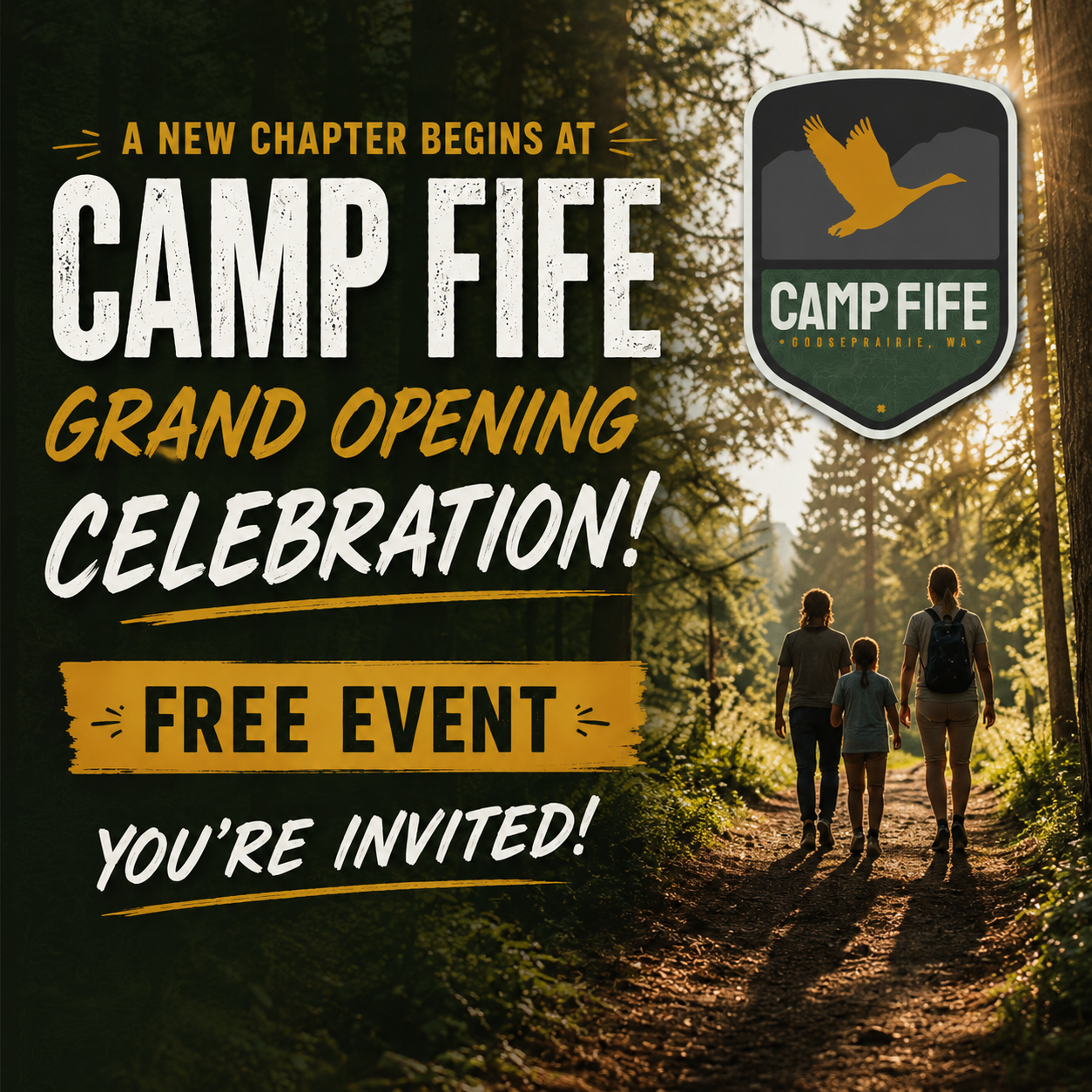 Campaign cover image for Camp Fife Opening Day