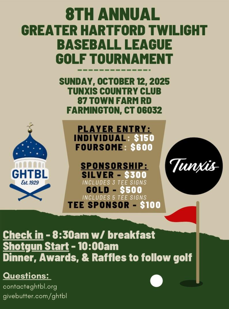 Campaign cover image for 8th Annual GHTBL Golf Tournament