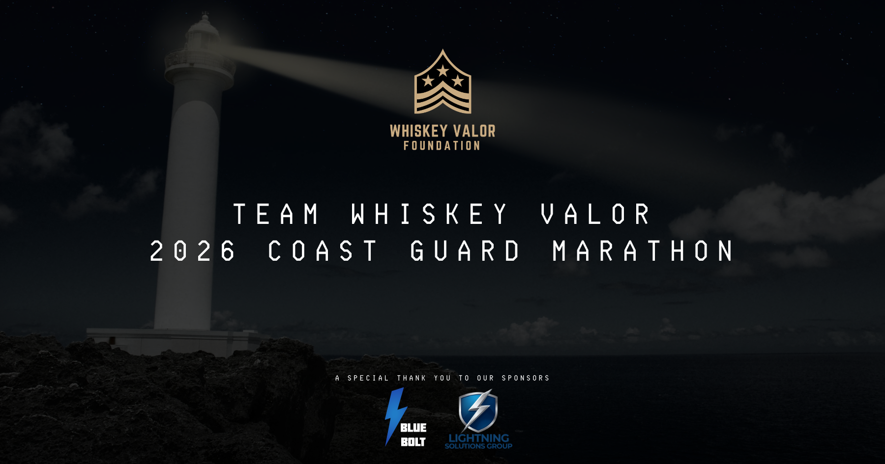 Campaign cover image for Team Whiskey Valor: Coast Guard Marathon