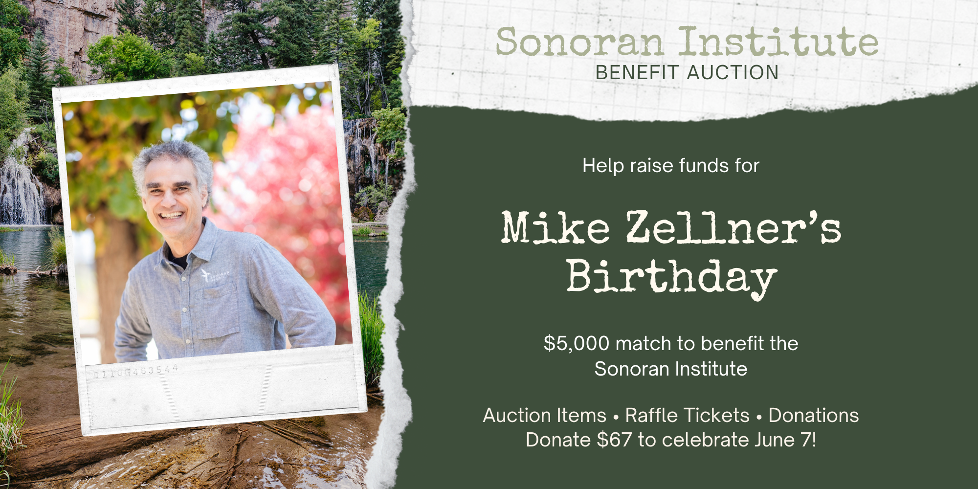 Campaign cover image for Mike Zellner's Birthday Campaign