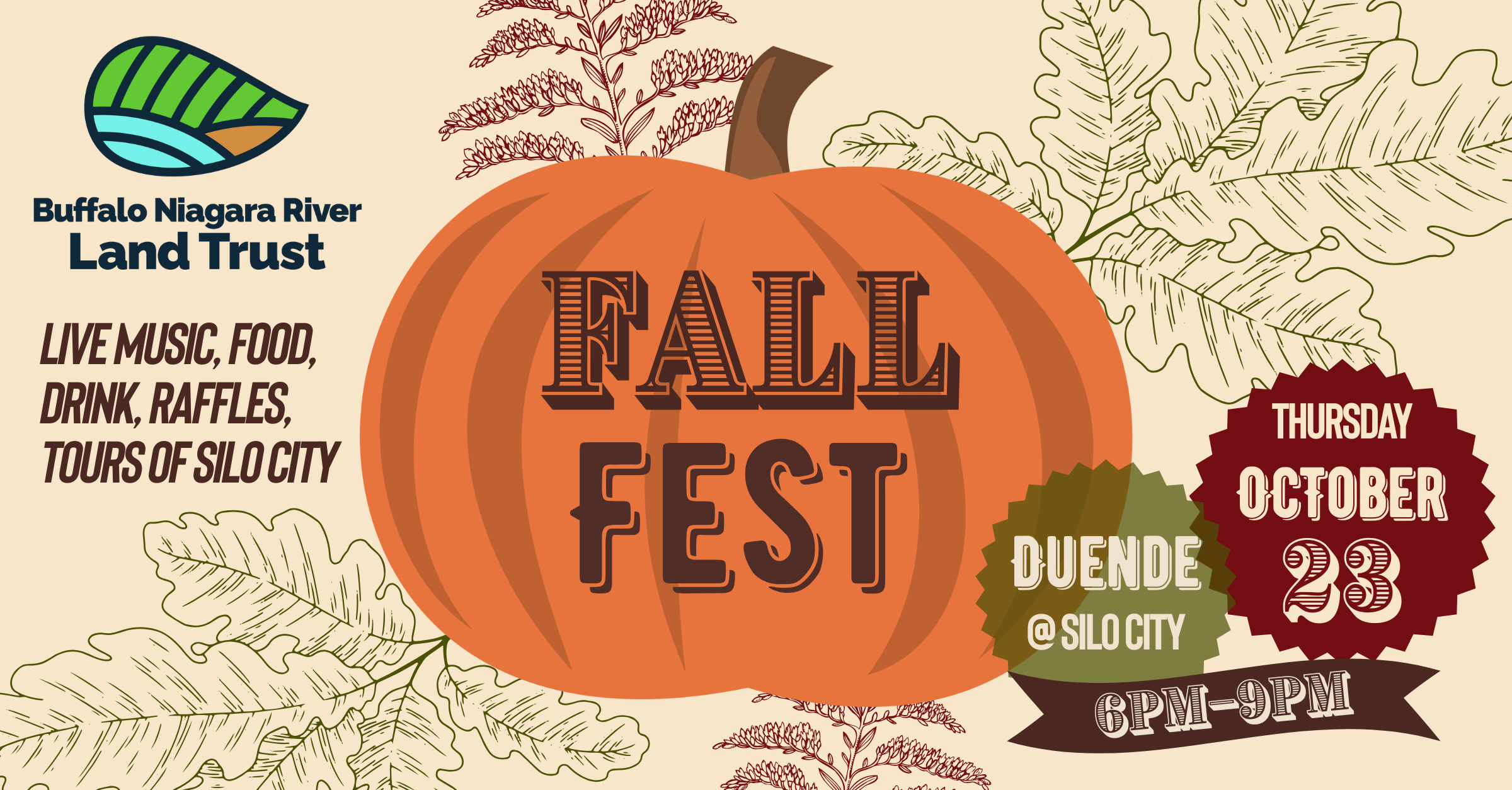Campaign cover image for The Buffalo Niagara River Land Trust's FALL FEST