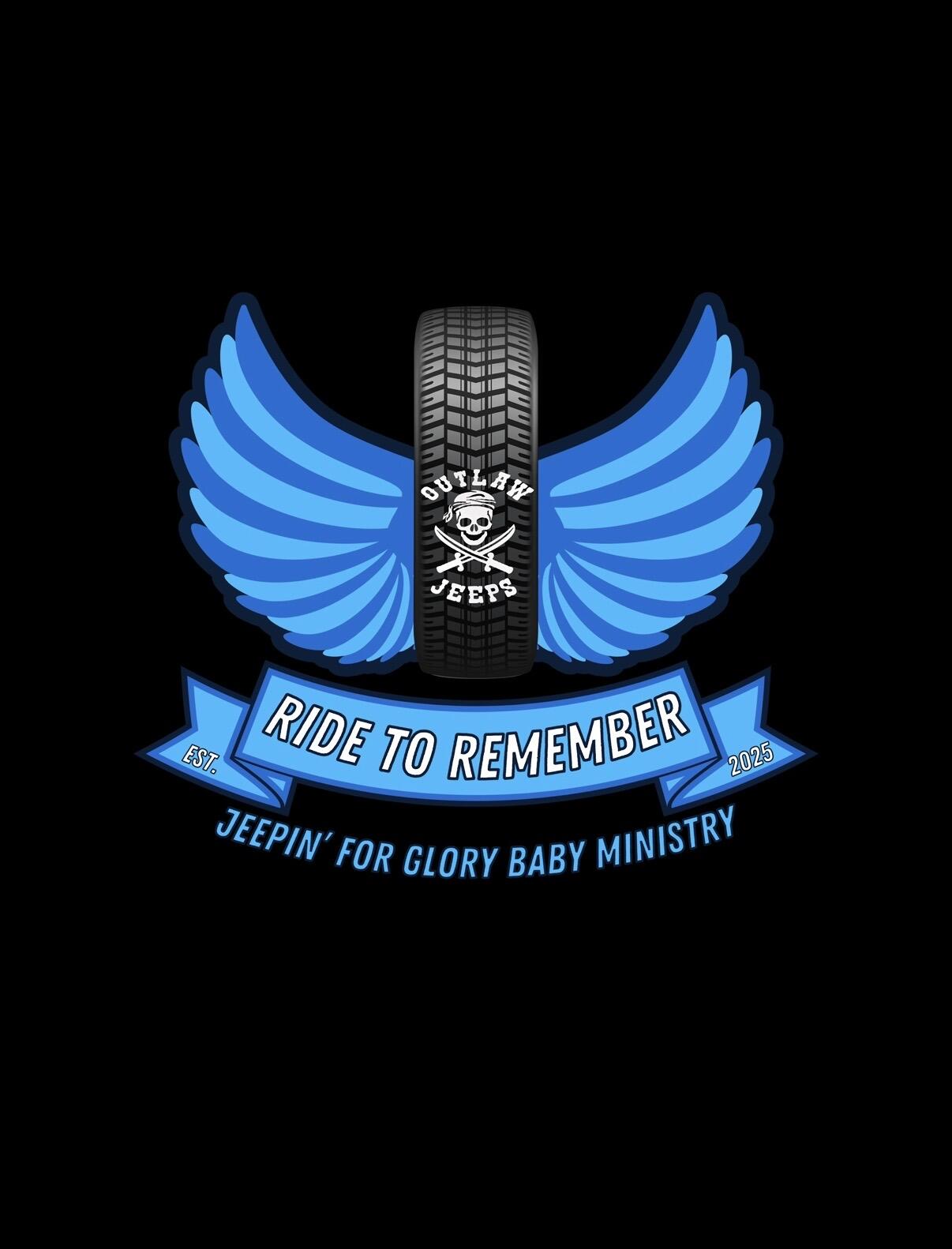 Campaign cover image for Ride to Remember! Jeepin’ for Glory Baby Ministry
