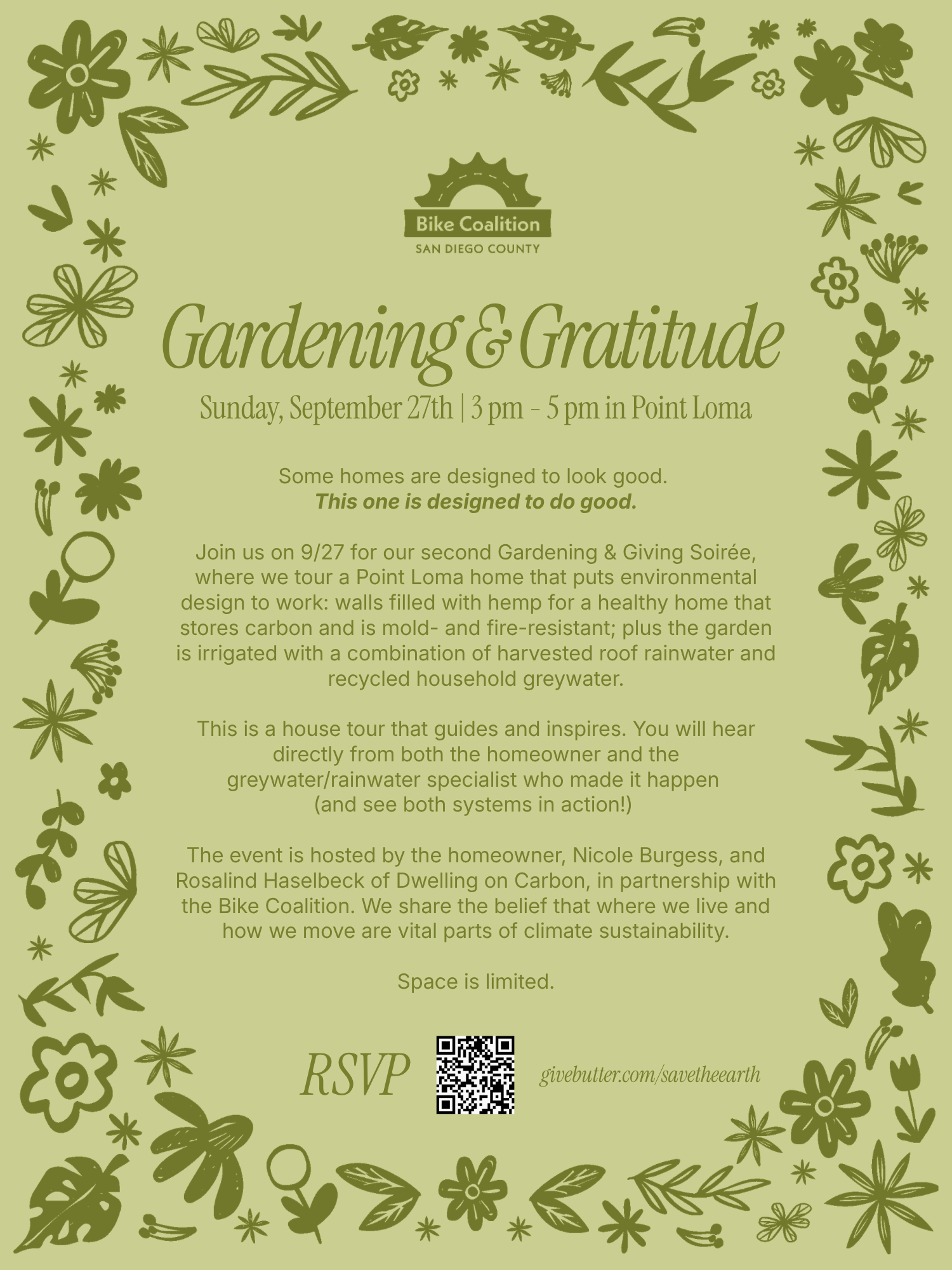 Campaign cover image for Gardening & Gratitude Soirée: September 2026