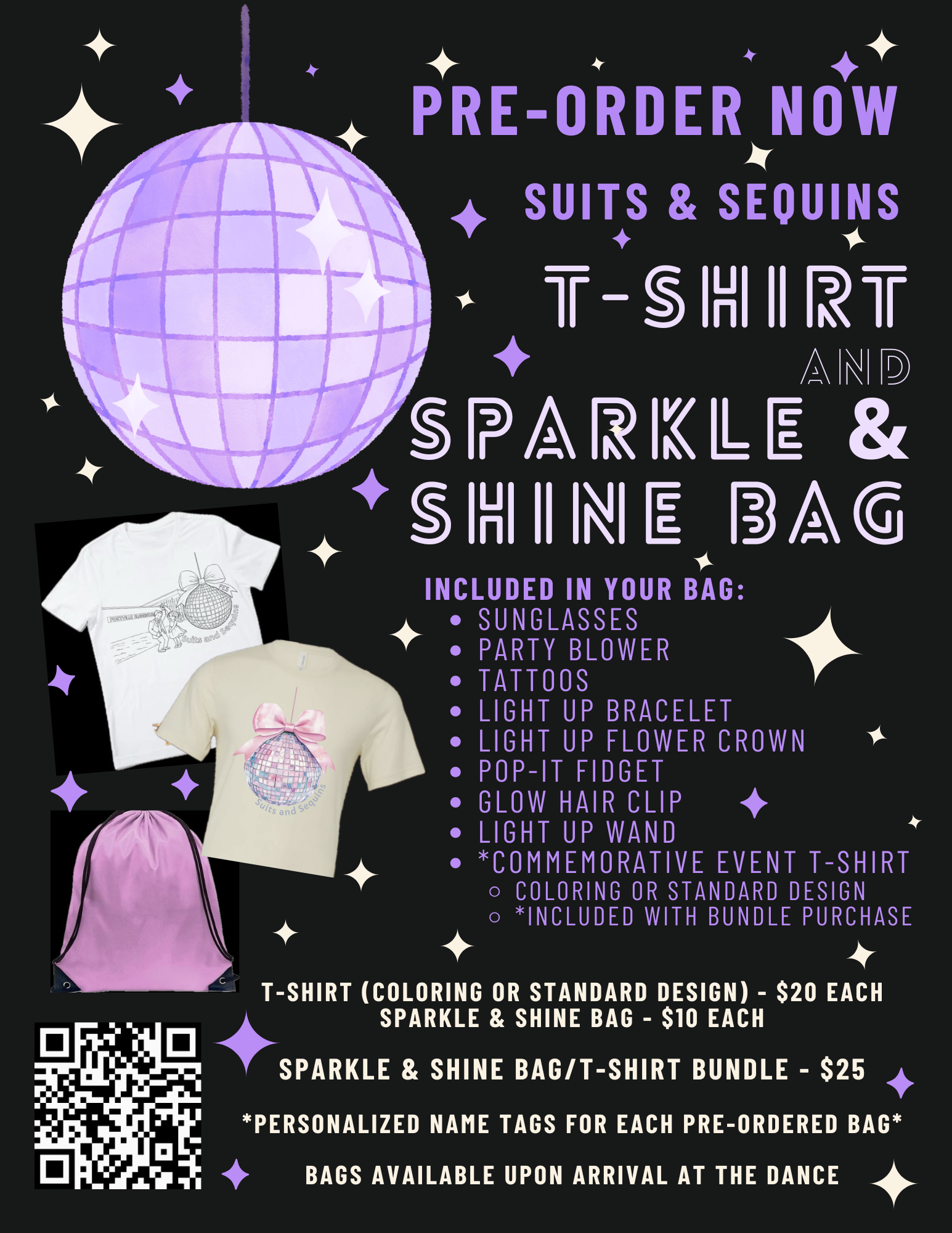 Campaign cover for Suits & Sequins--Sparkle & Shine Bags