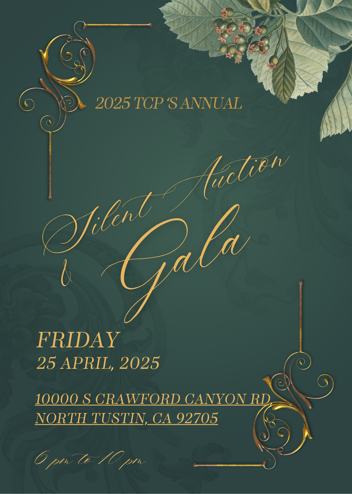 Campaign cover image for 2025 TCP Annual Silent Auction & Gala