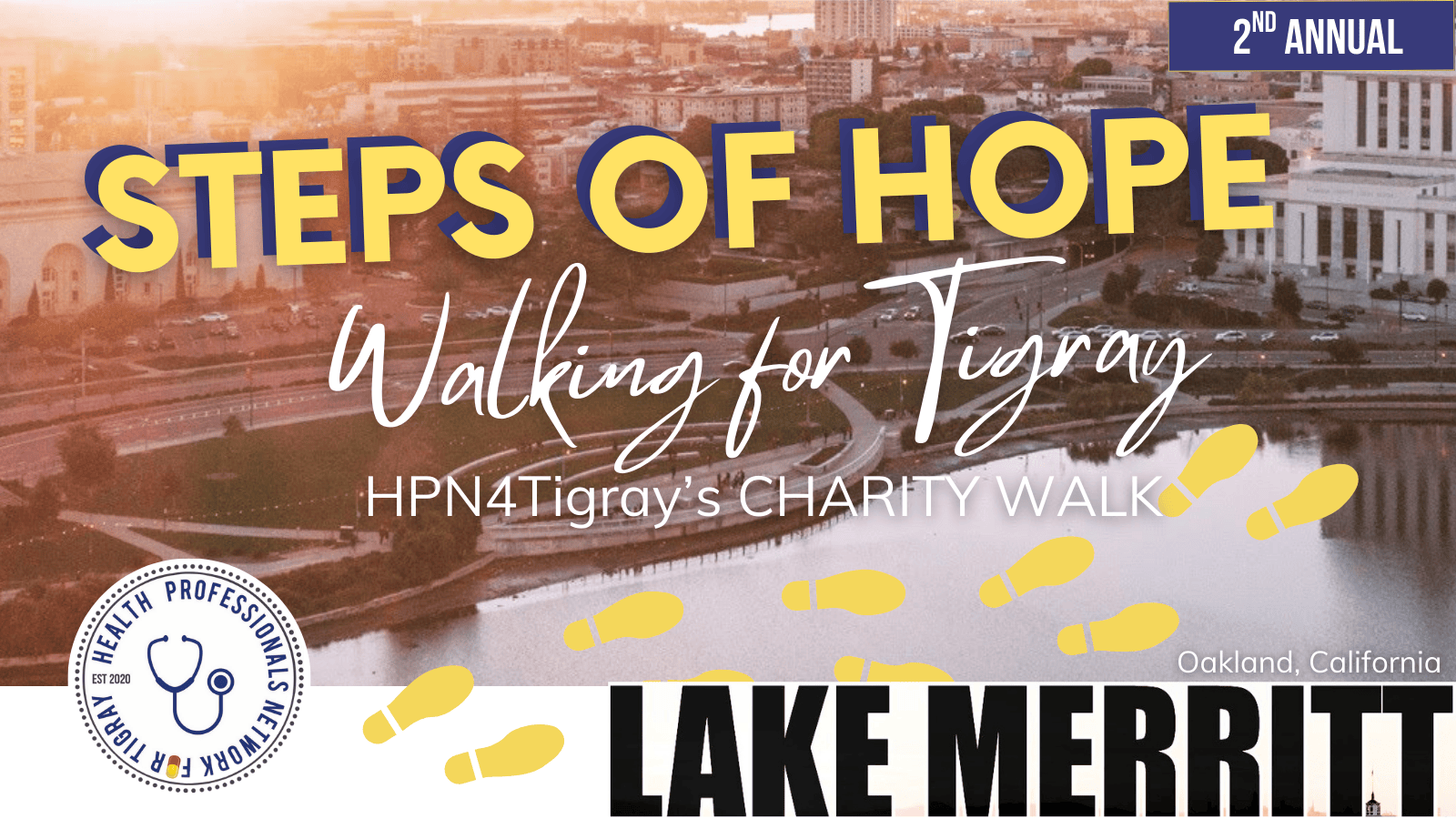 Campaign cover image for Steps of Hope - Walking for Tigray