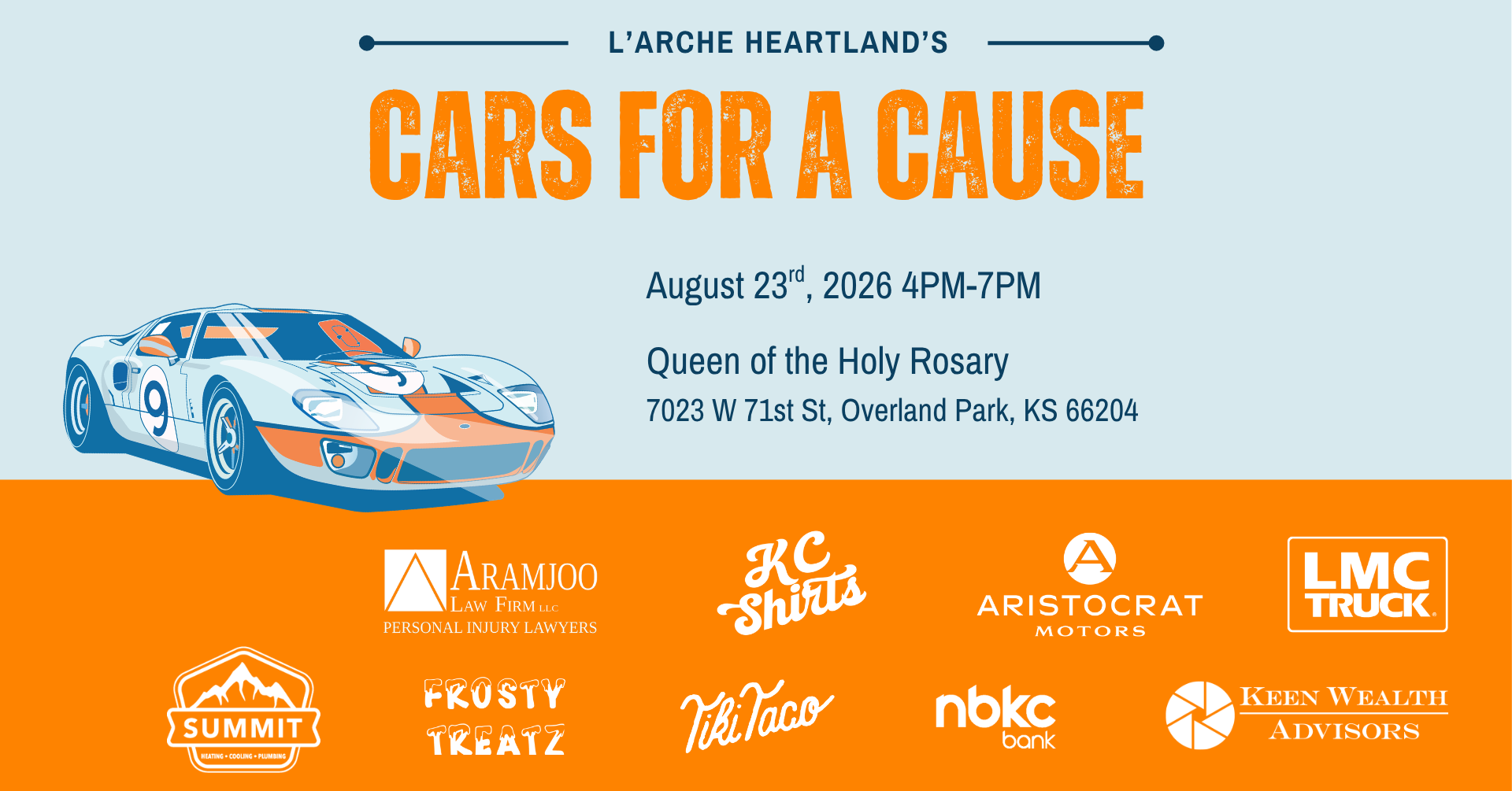 Campaign cover image for Cars for a Cause 2026