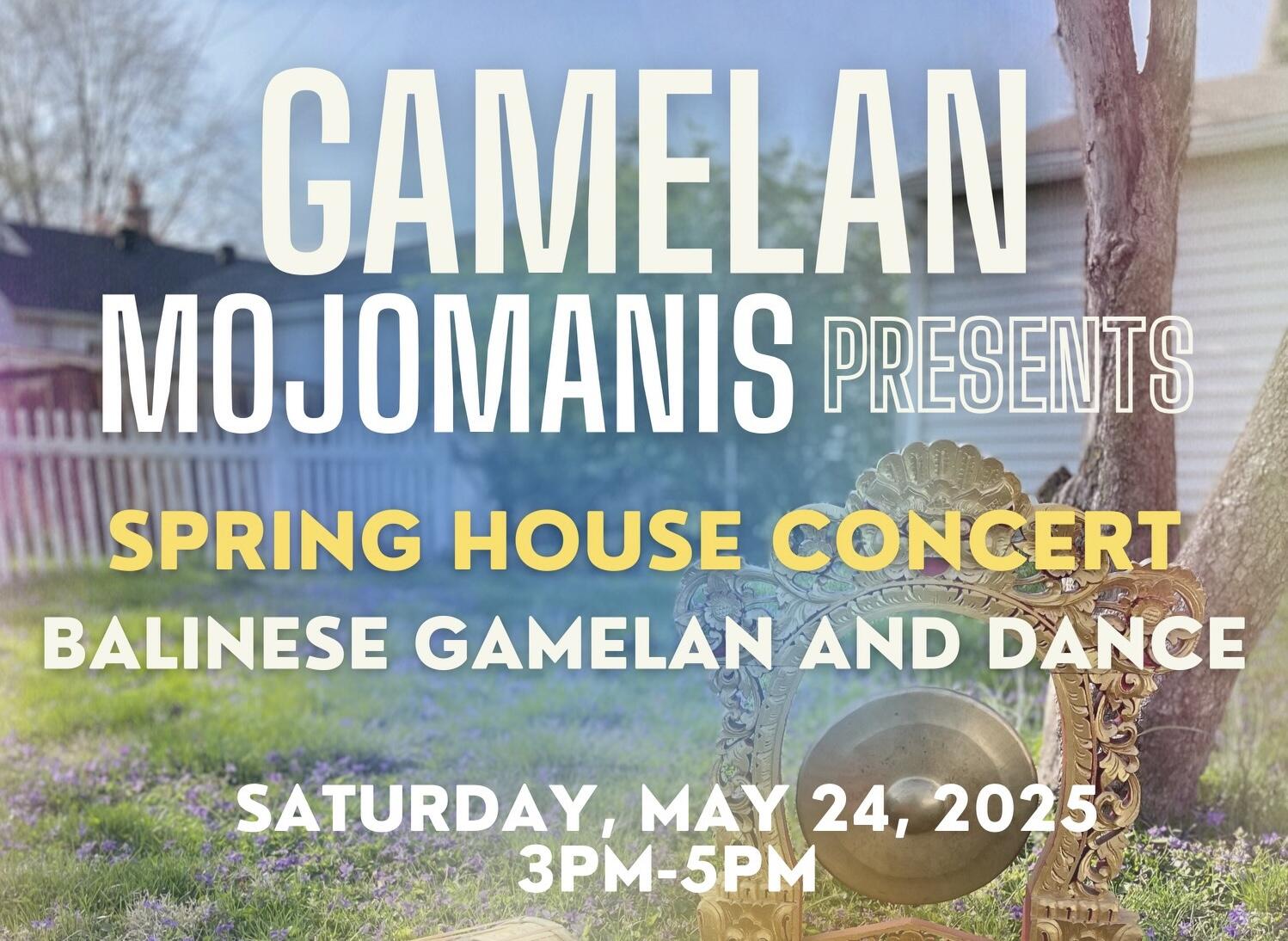 Campaign cover image for Spring House Concert 2025