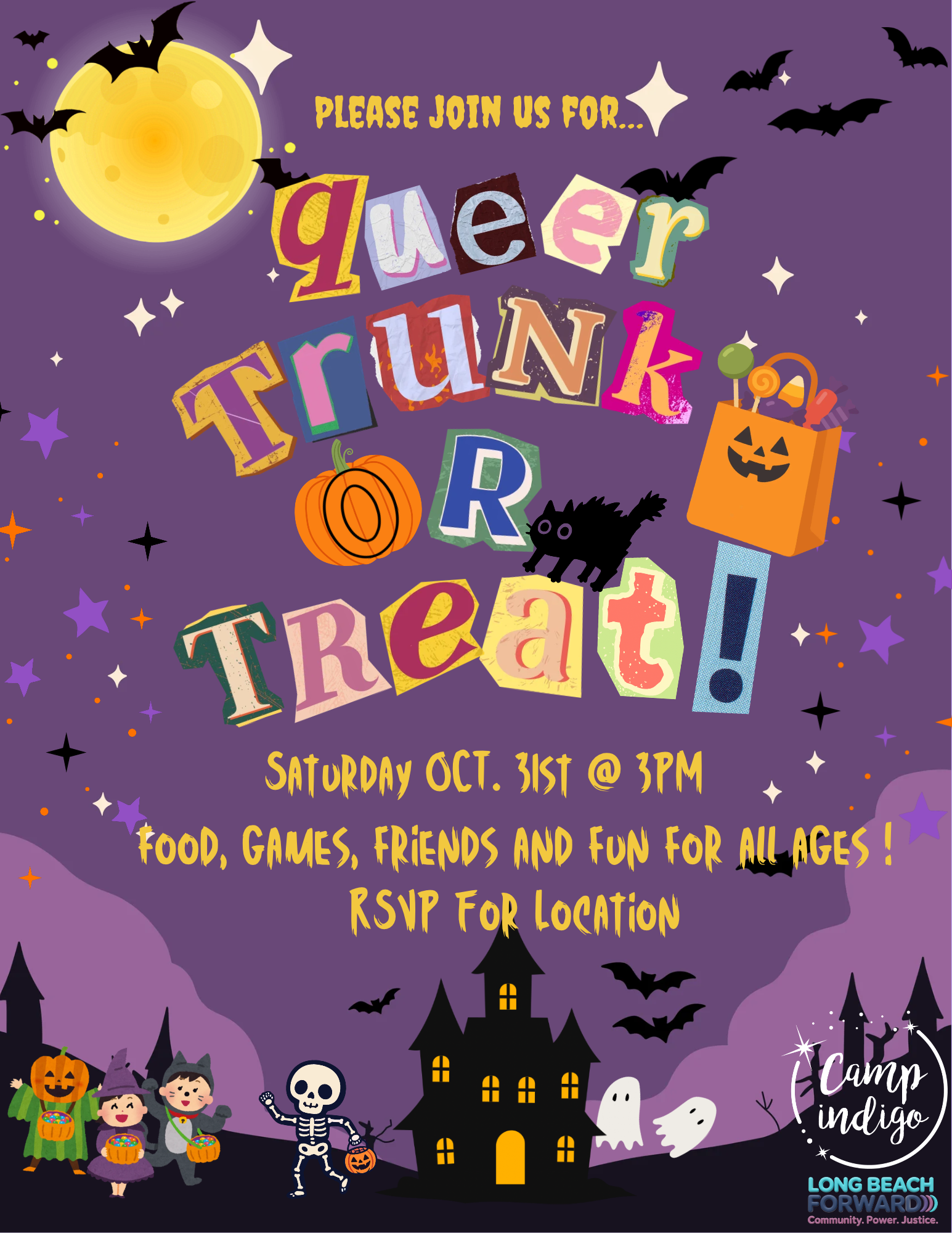 Campaign cover image for Queer Youth Trunk-Or-Treat