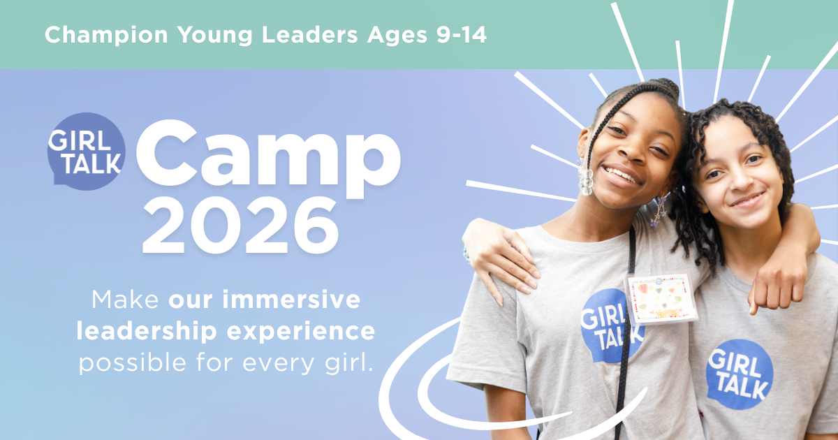 Campaign cover image for 2026 Girl Talk Camp Scholarship Fund