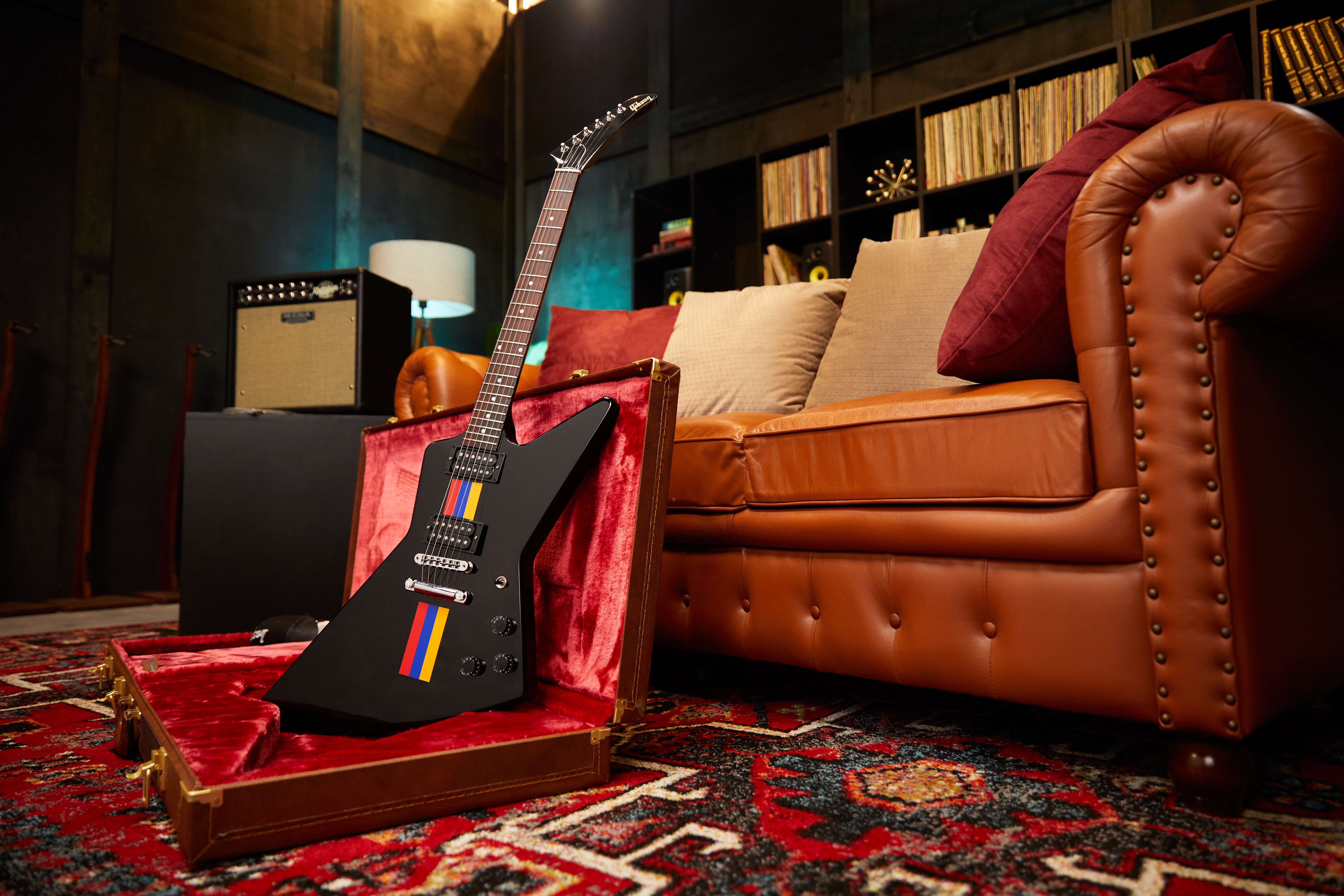 Campaign cover image for One-of-a-kind Gibson Guitar: 80's Explorer Prototype Honoring Armenia