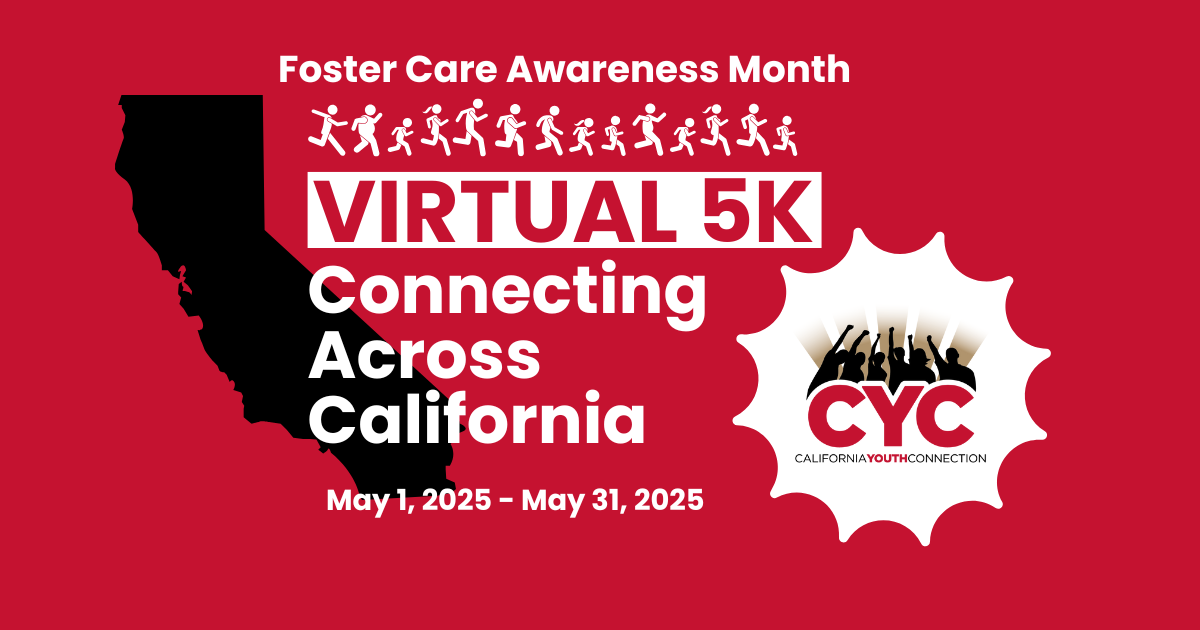 Campaign cover image for Connecting Across California: CYC's Virtual 5K