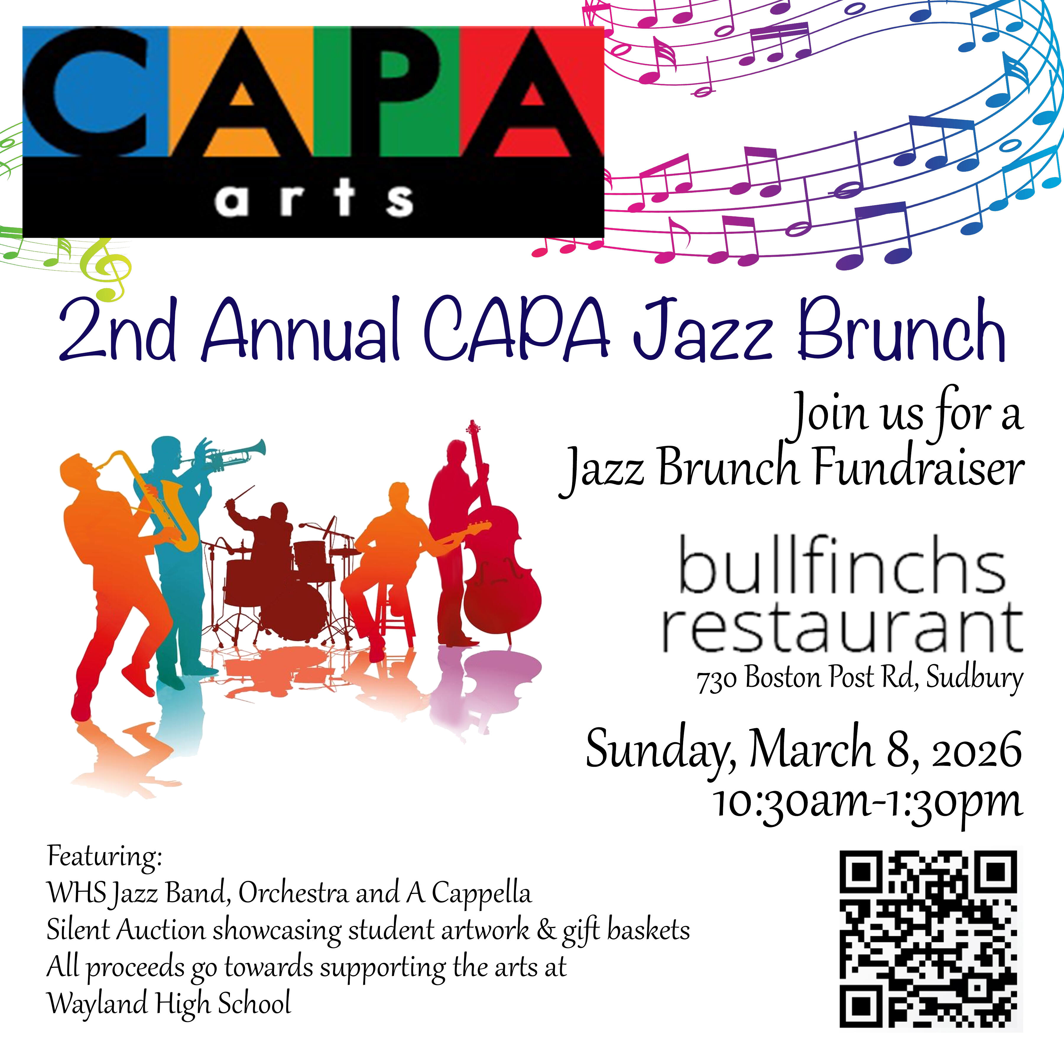 Campaign cover image for CAPA Jazz Brunch  2026