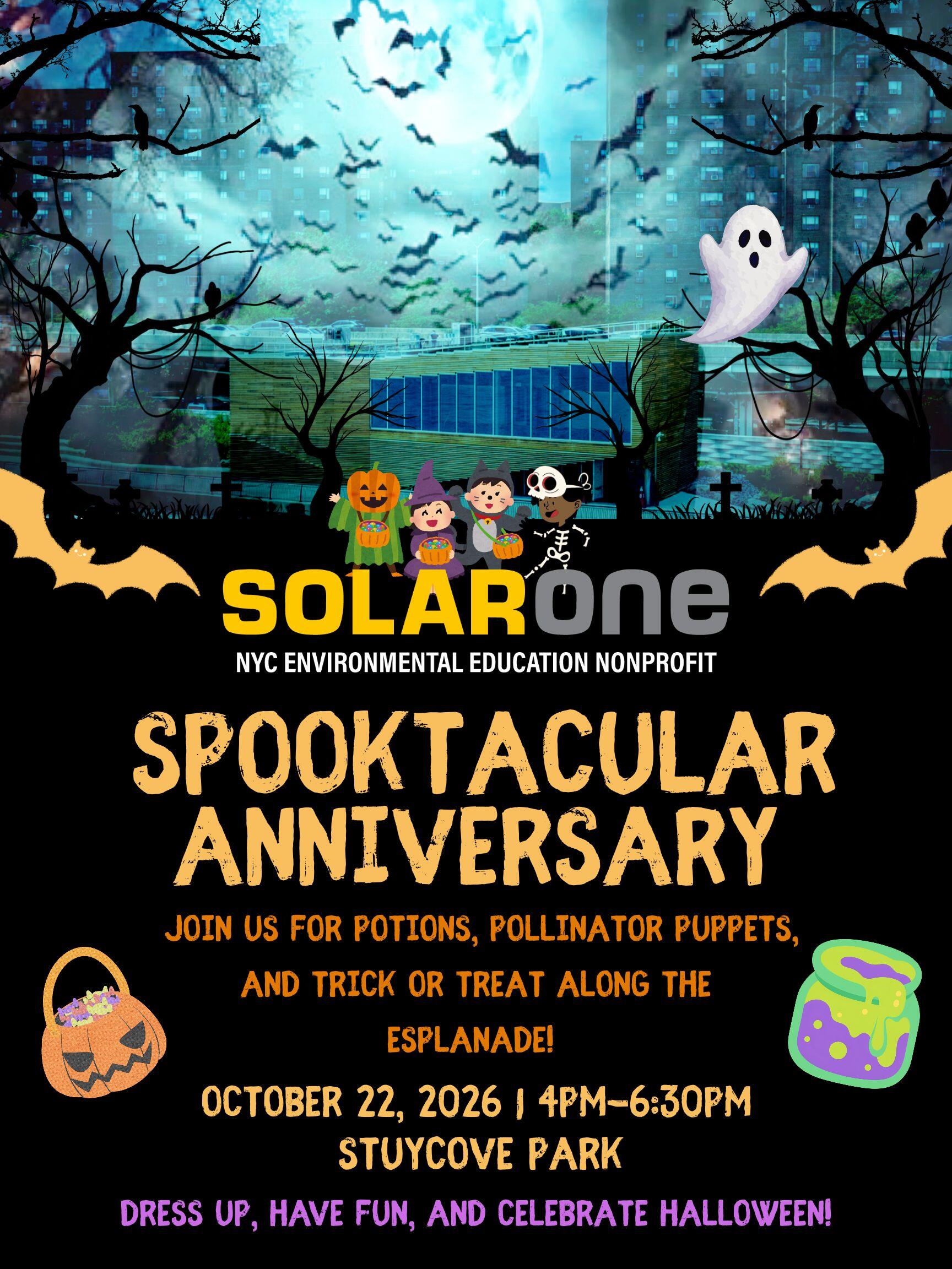 Campaign cover image for Solar One's Spooktacular Halloween Event