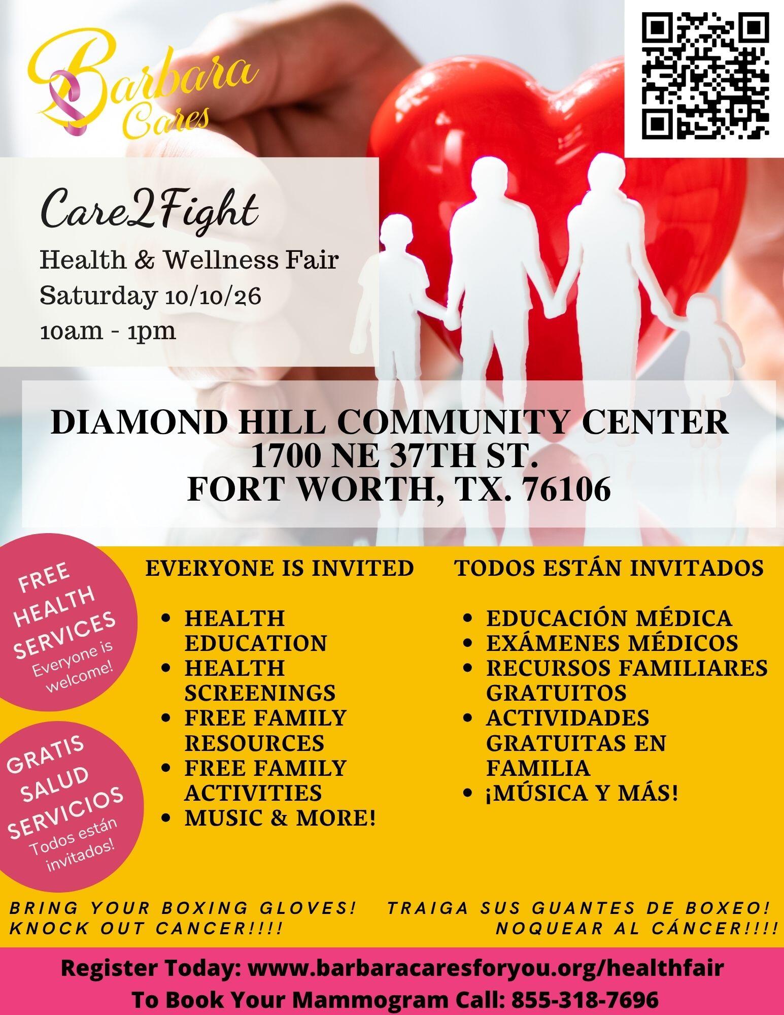 Campaign cover image for Care2Fight Health & Wellness Fair