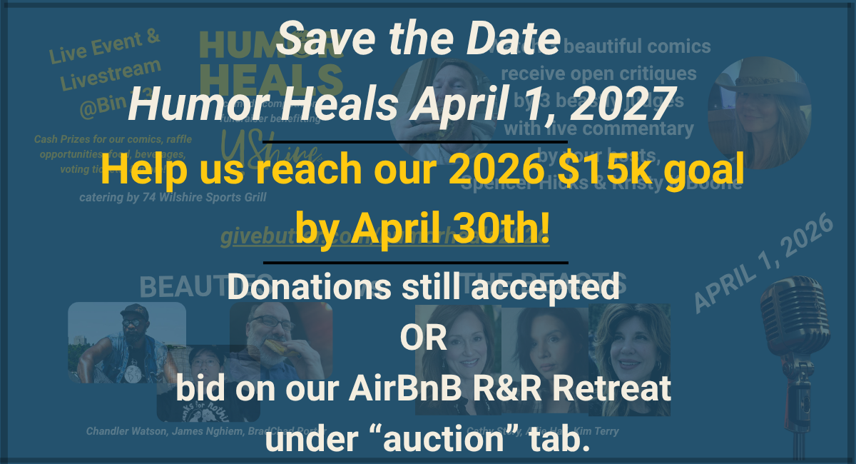 Campaign cover image for UShine: Humor Heals Campaign Is Still Open