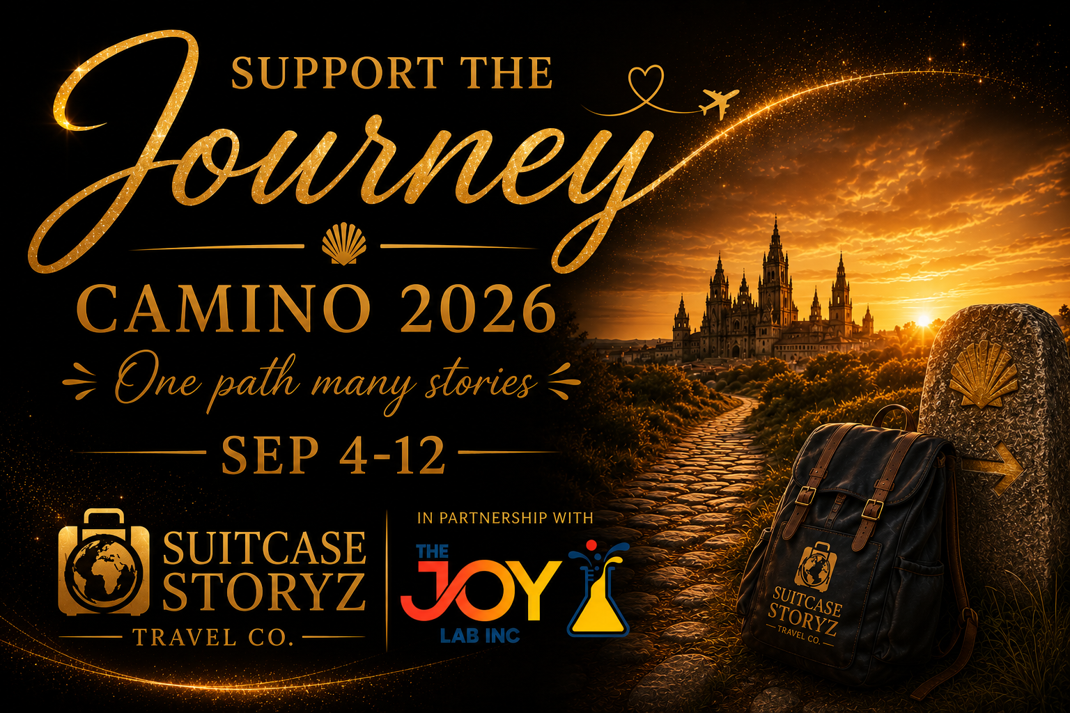 Campaign cover image for The Joy Lab Inc. Camino 2026 Partnership Opportunities