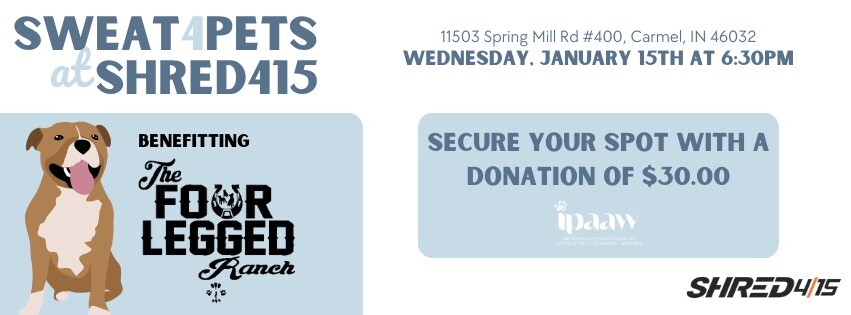 Campaign cover image for Sweat 4 Pets at Shred415