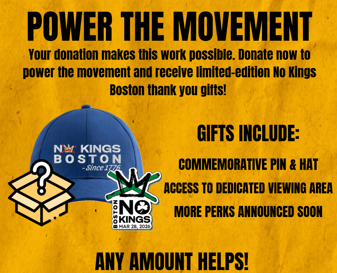 Campaign cover image for No Kings III: Boston