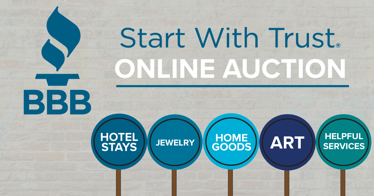 Campaign cover image for BBB Start with Trust® Online Auction 2025