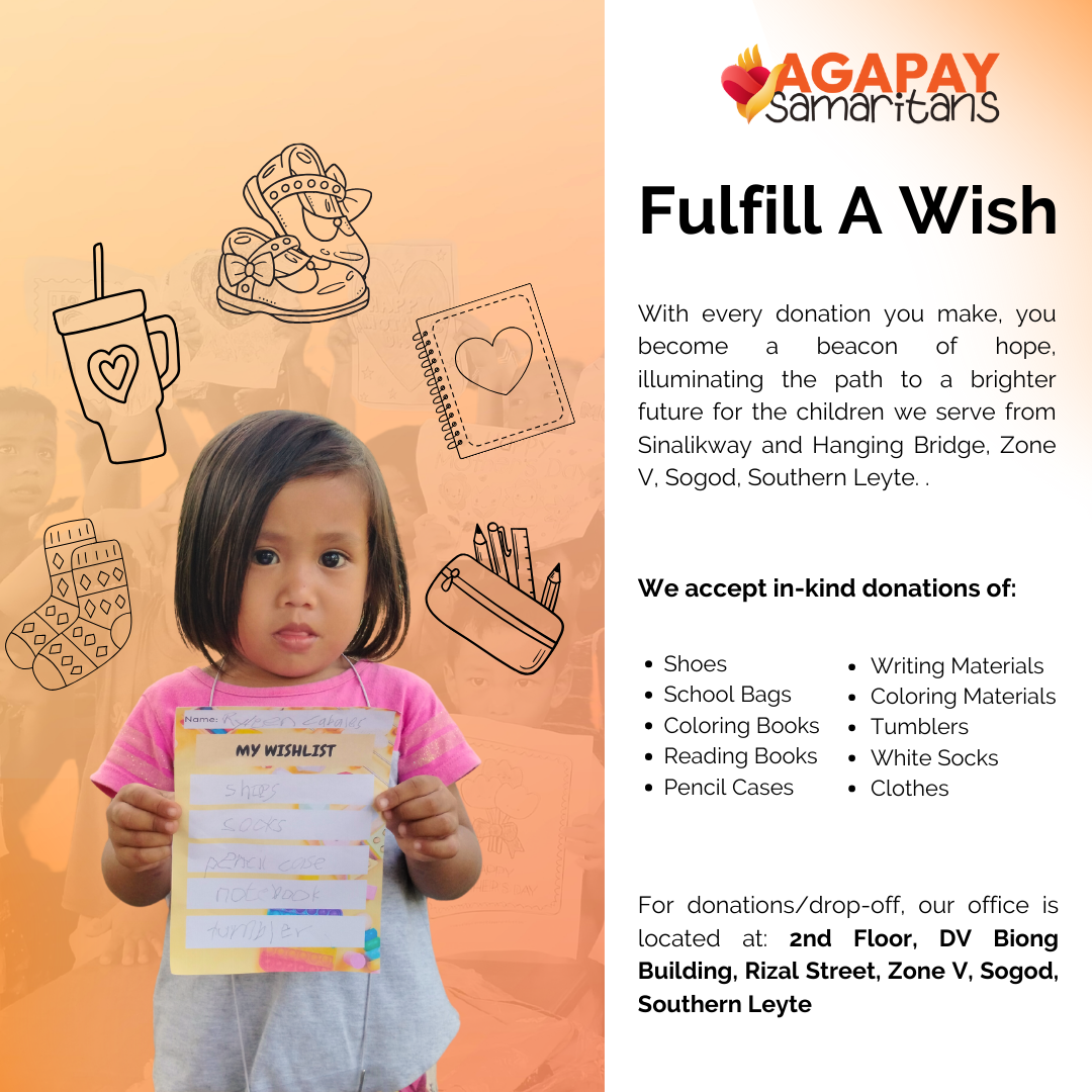Campaign cover image for Agapay Enrich: Fulfill a Child's Wish Today!