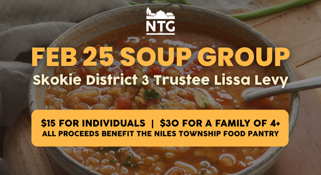 Campaign cover image for Feb. 25 Soup Group: Trustee Lissa Levy