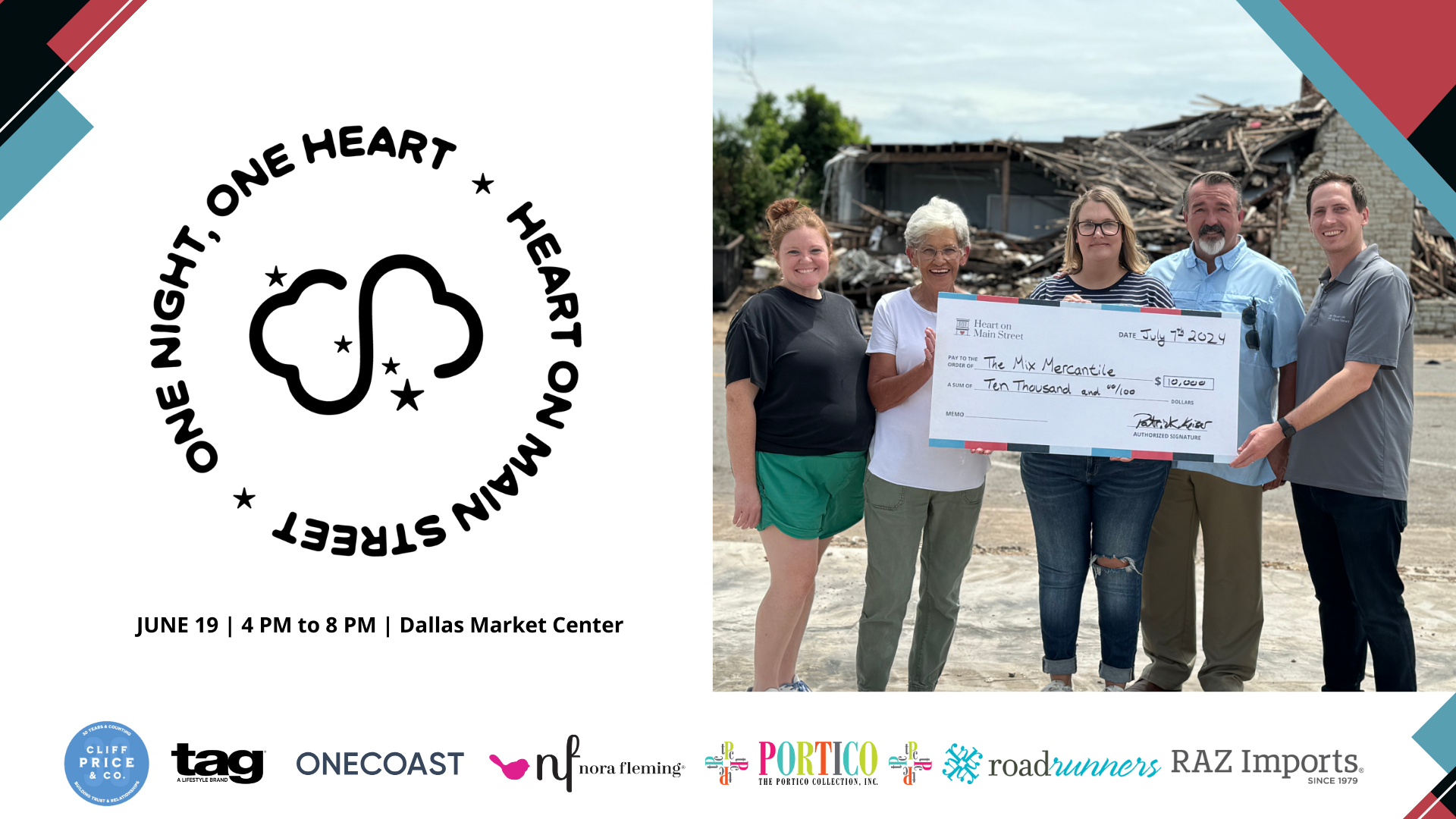 Campaign cover image for One Night. One Heart. @ Dallas Market Center