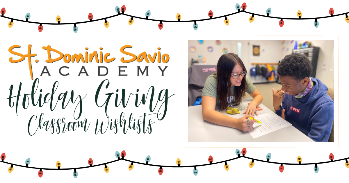 Campaign cover image for St. Dominic Savio Academy- Holiday Giving 2024