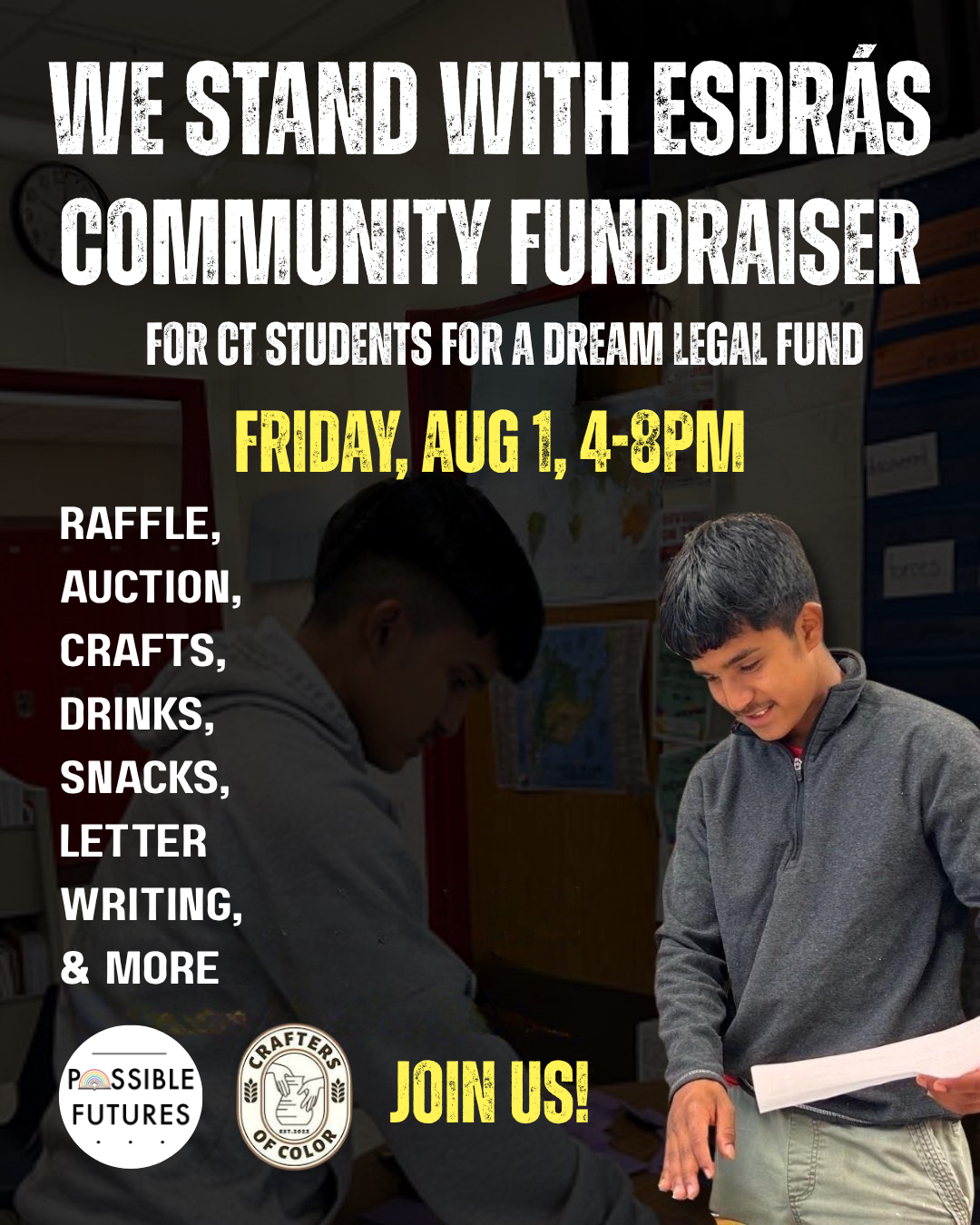 Campaign cover image for We Stand with Esdrás Fundraiser