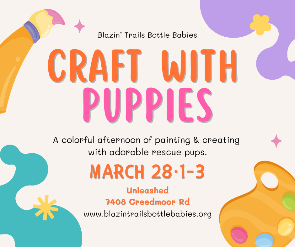 Campaign cover image for Unleashed Crafts with Puppies