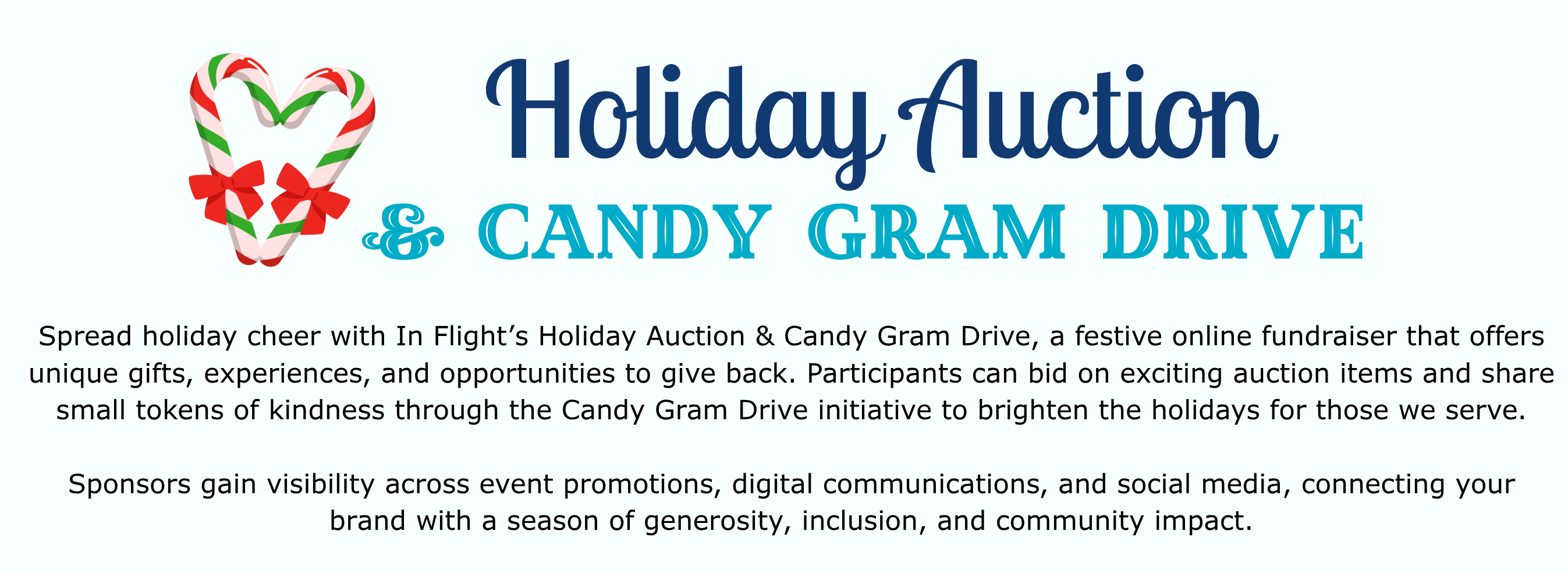 Campaign cover image for 2026 Holiday Auction & Candy Gram Drive