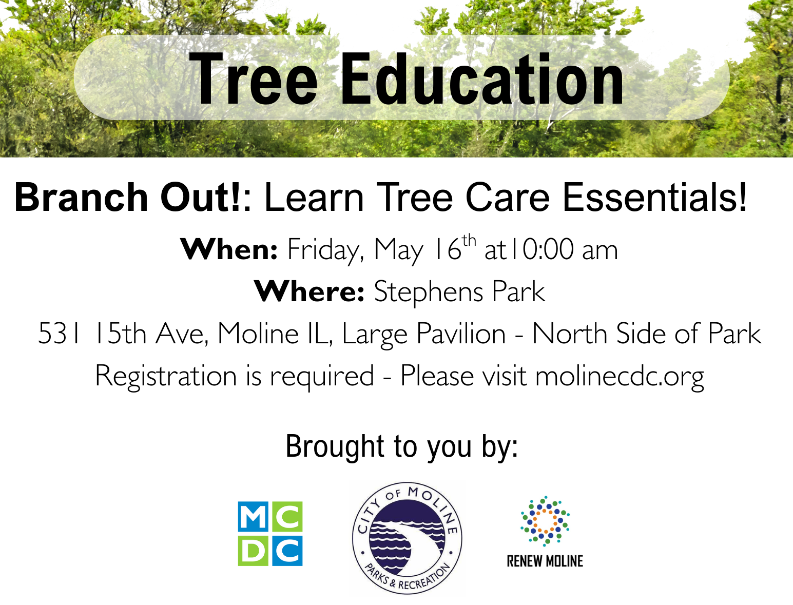 Campaign cover image for Tree Education Session