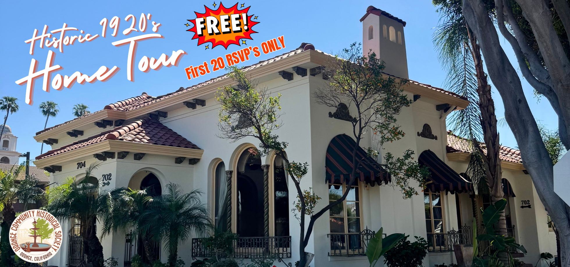 OCHS Historical 1920's Orange Home Tour | Orange Community Historical ...