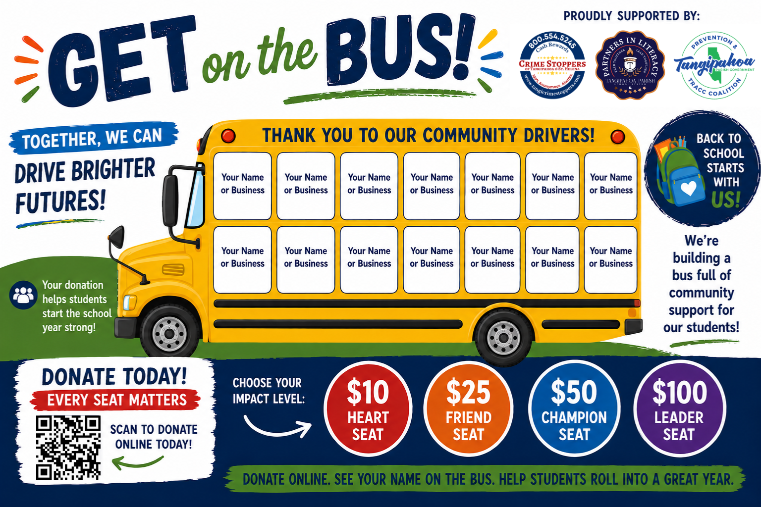 Campaign cover image for Get On The Bus Campaign