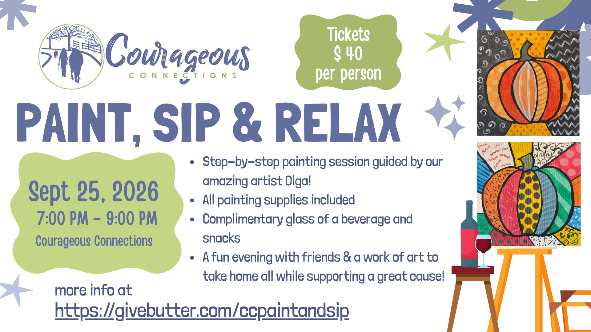 Campaign cover image for Paint & Sip