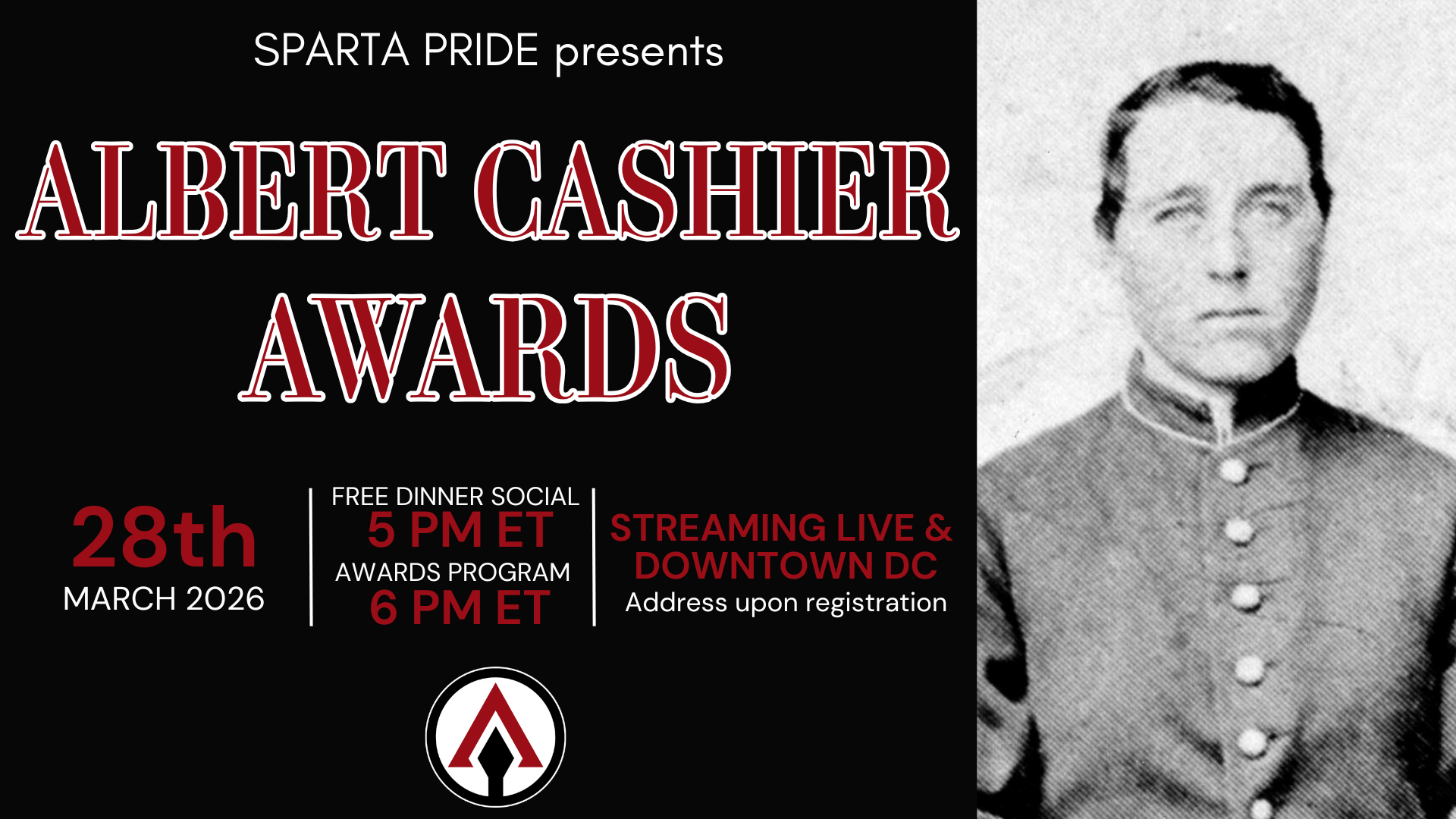 Campaign cover image for SPARTA Pride's Albert Cashier Awards 2026